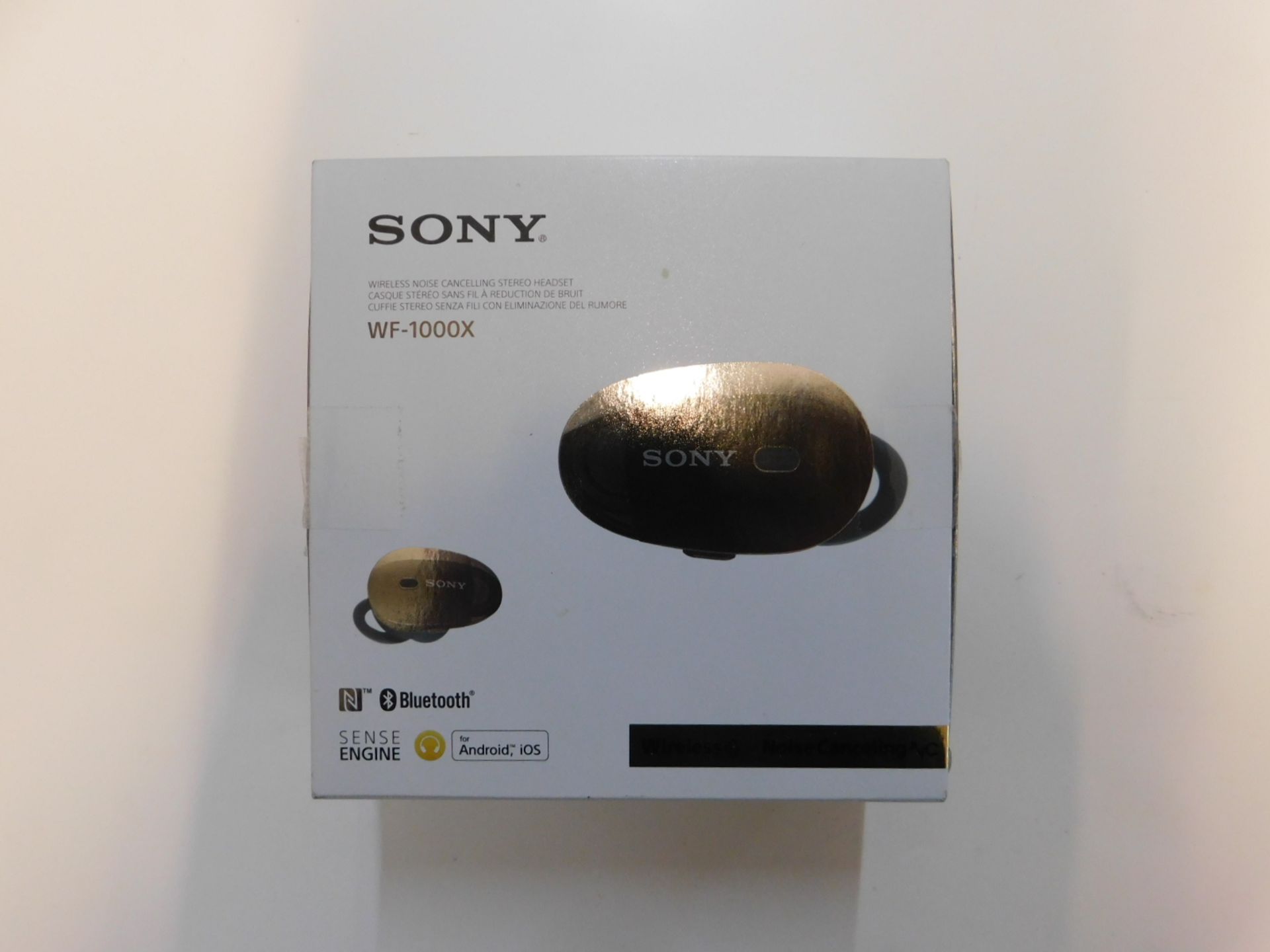 1 BOXED SONY EAR BUDS MODEL WF-1000X RRP £129.99