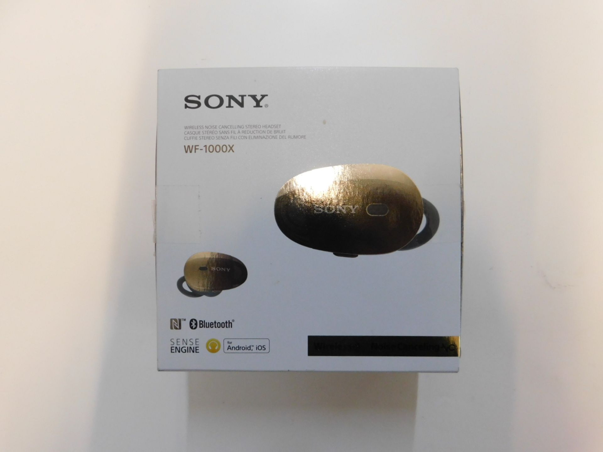 1 BOXED SONY EAR BUDS MODEL WF-1000X RRP £129.99