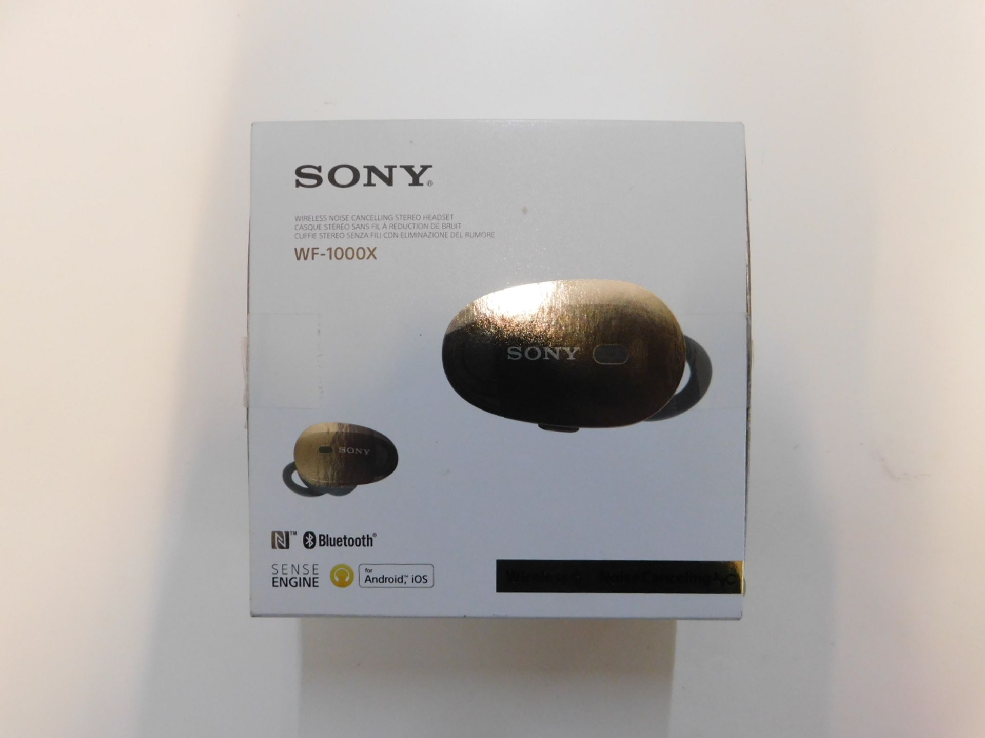 1 BOXED SONY EAR BUDS MODEL WF-1000X RRP £129.99