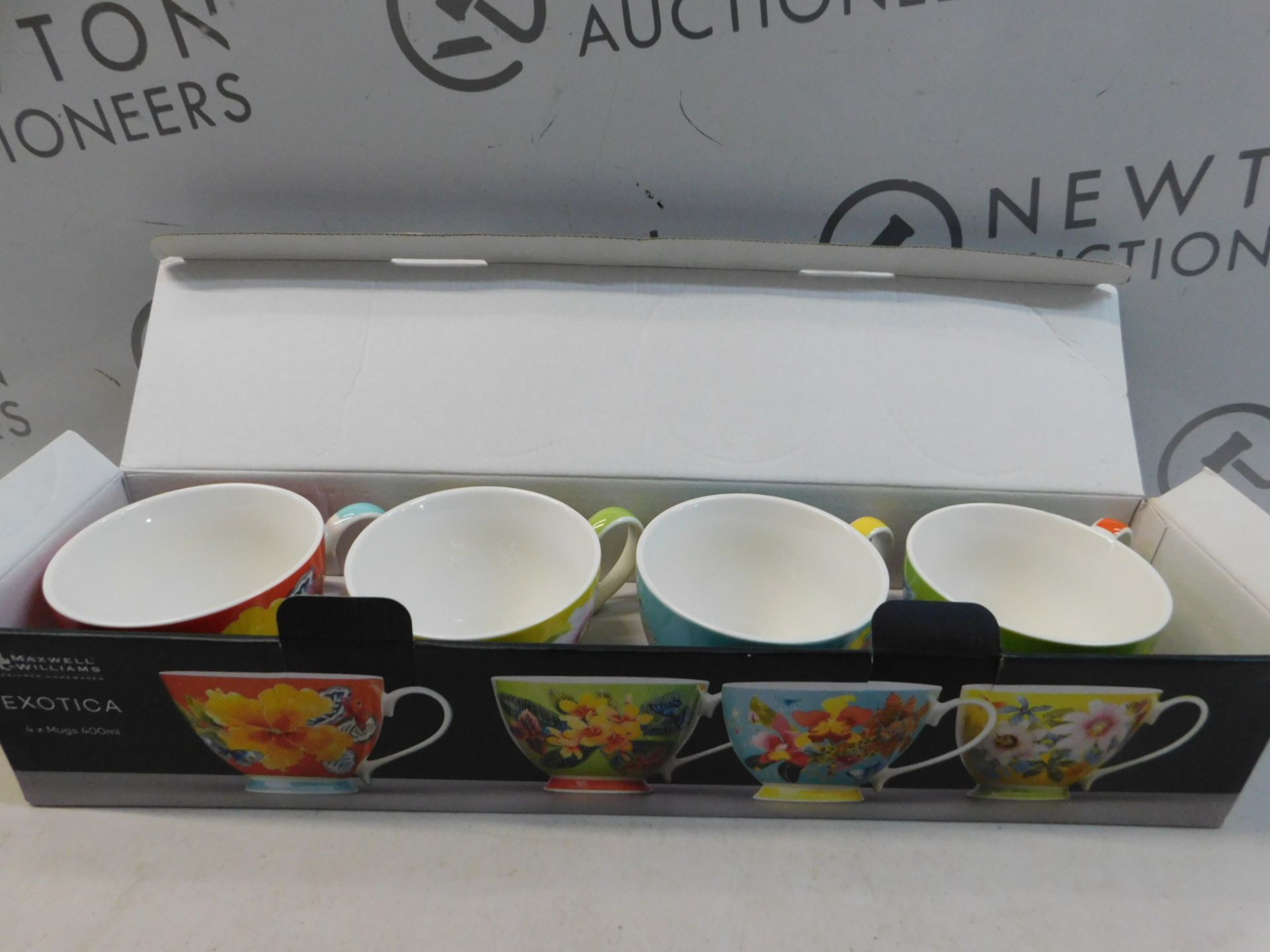 1 BOXED MAXWELL & WILLIAMS EXOTICA 4PC (APPROX) TEA CUP SET RRP £39.99