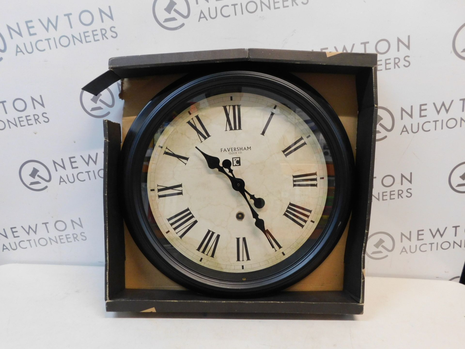 1 PACK OF FAVERSHAM CLOCK CO WHITE VINTAGE WATCH/ CLOCK RRP £44.99