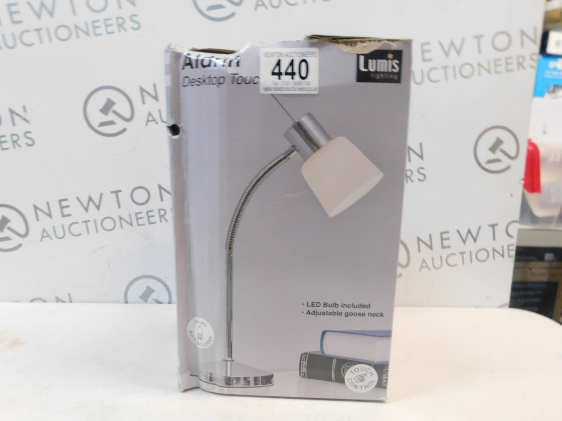 1 BOXED LUMIS LIGHTING ALDRIN DESKTOP TOUCH LIGHT RRP £29.99