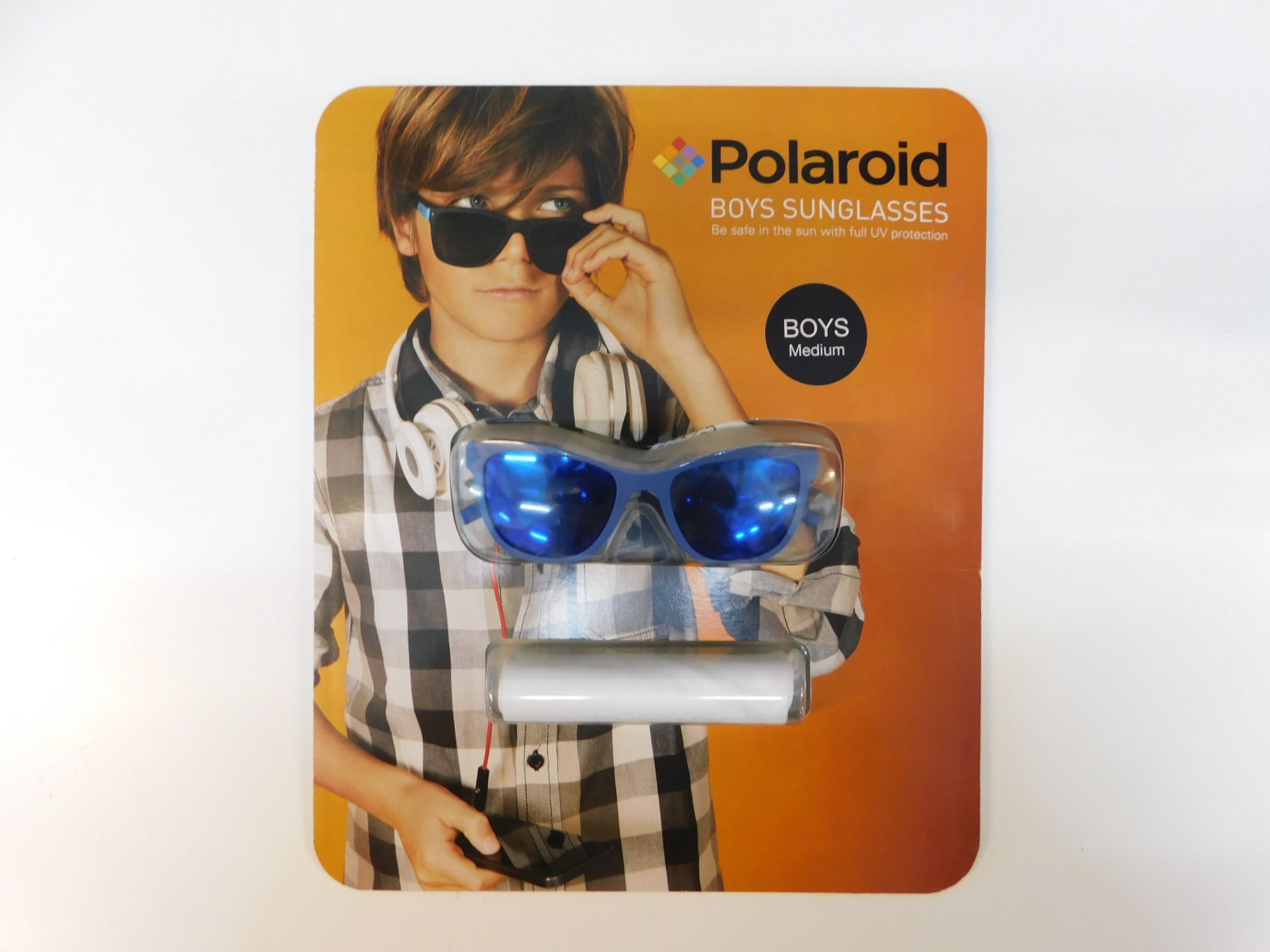 1 BRAND NEW PACK OF BOYS POLAROID SUNGLASSES SIZE MEDIUM RRP £99.99