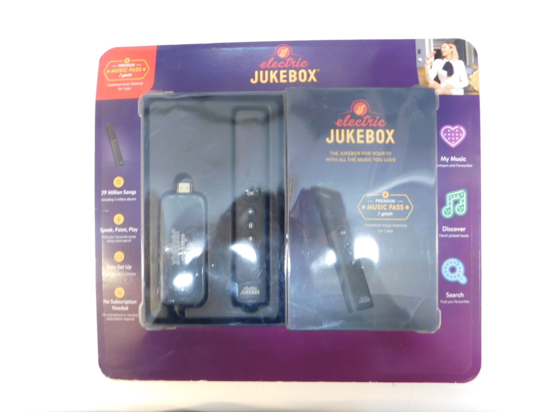 1 PACK OF ELECTRIC JUKEBOX STICK WITH REMOTE CONTROL RRP £199