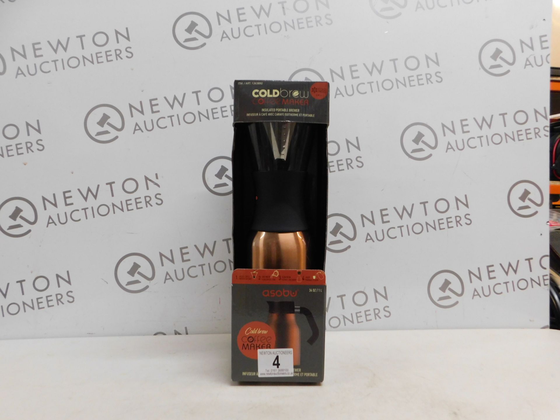 1 BOXED COLD BREW COFFEE MAKER RRP £29.99
