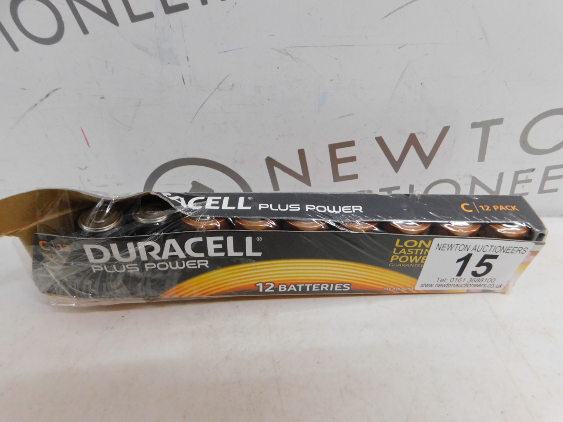 1 PACK OF 9 DURACELL C BATTERIES RRP £34.99