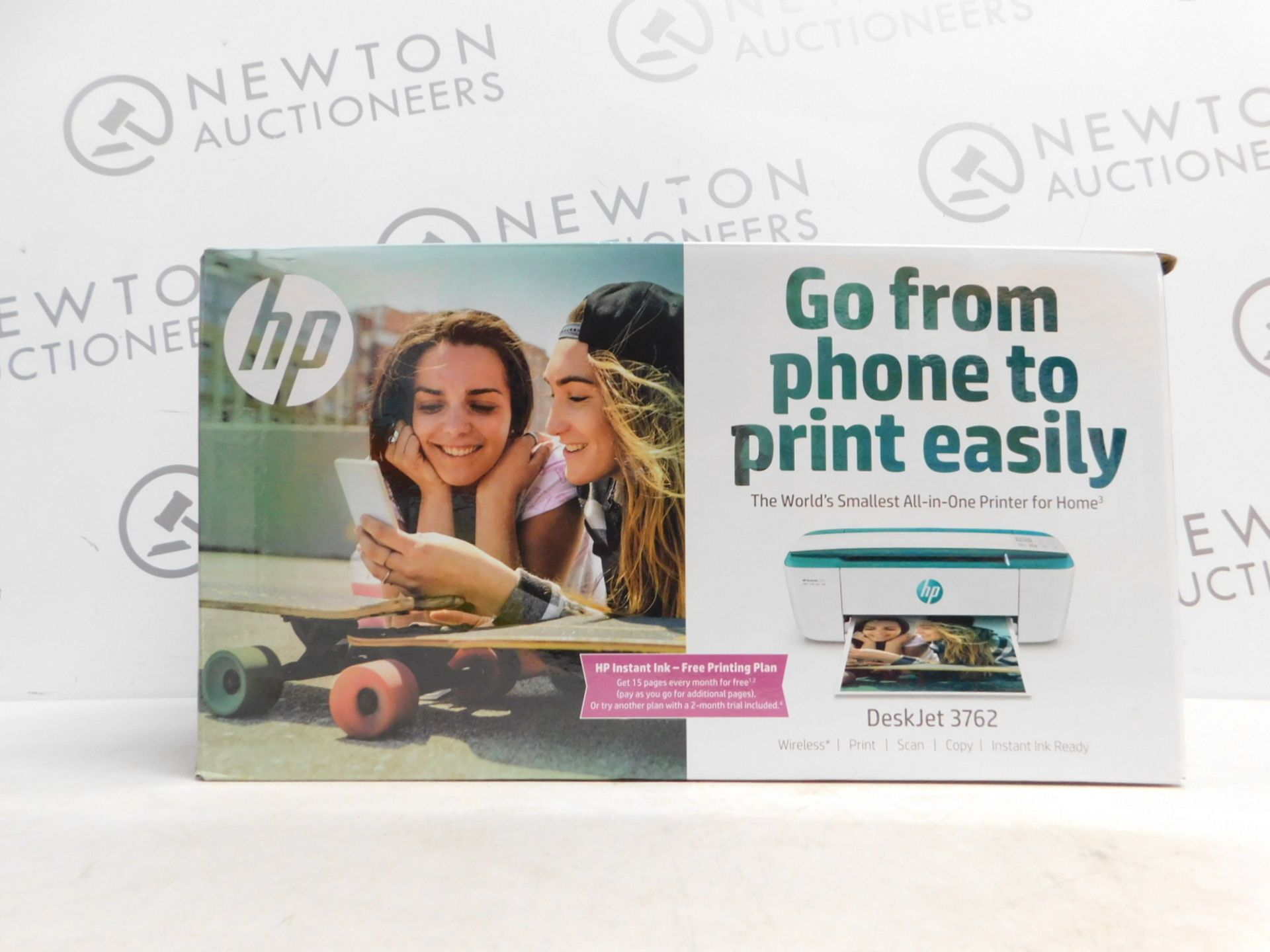 1 BOXED HP DESKJET 3762 ALL-IN-ONE PRINTER RRP £49.99