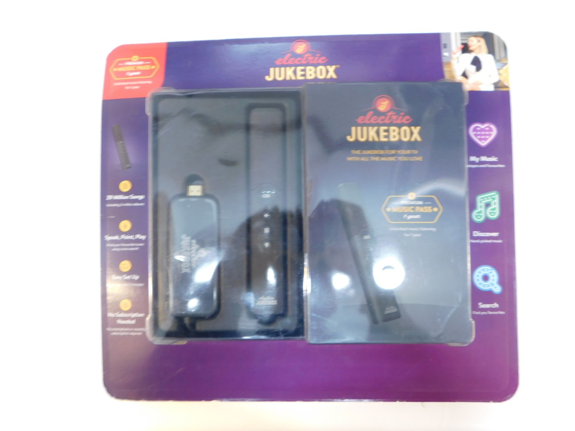 1 PACK OF ELECTRIC JUKEBOX STICK WITH REMOTE CONTROL RRP £199