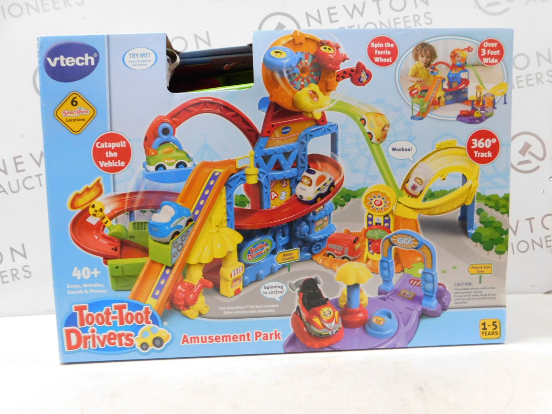 1 BOXED VTECH TOOT-TOOT DRIVERS AMUSEMENT PARK RRP £39.99