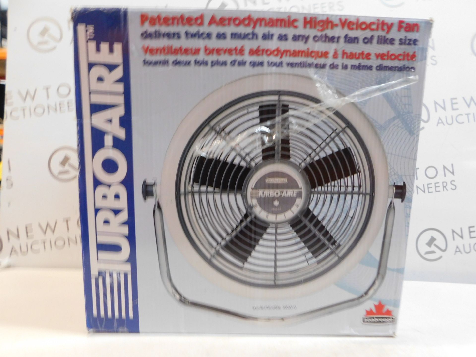 1 BOXED SEABREEZE TURBO-AIRE 3200-0 AERODYNAMIC HIGH VELOCITY 12" COOLING FAN RRP £119.99