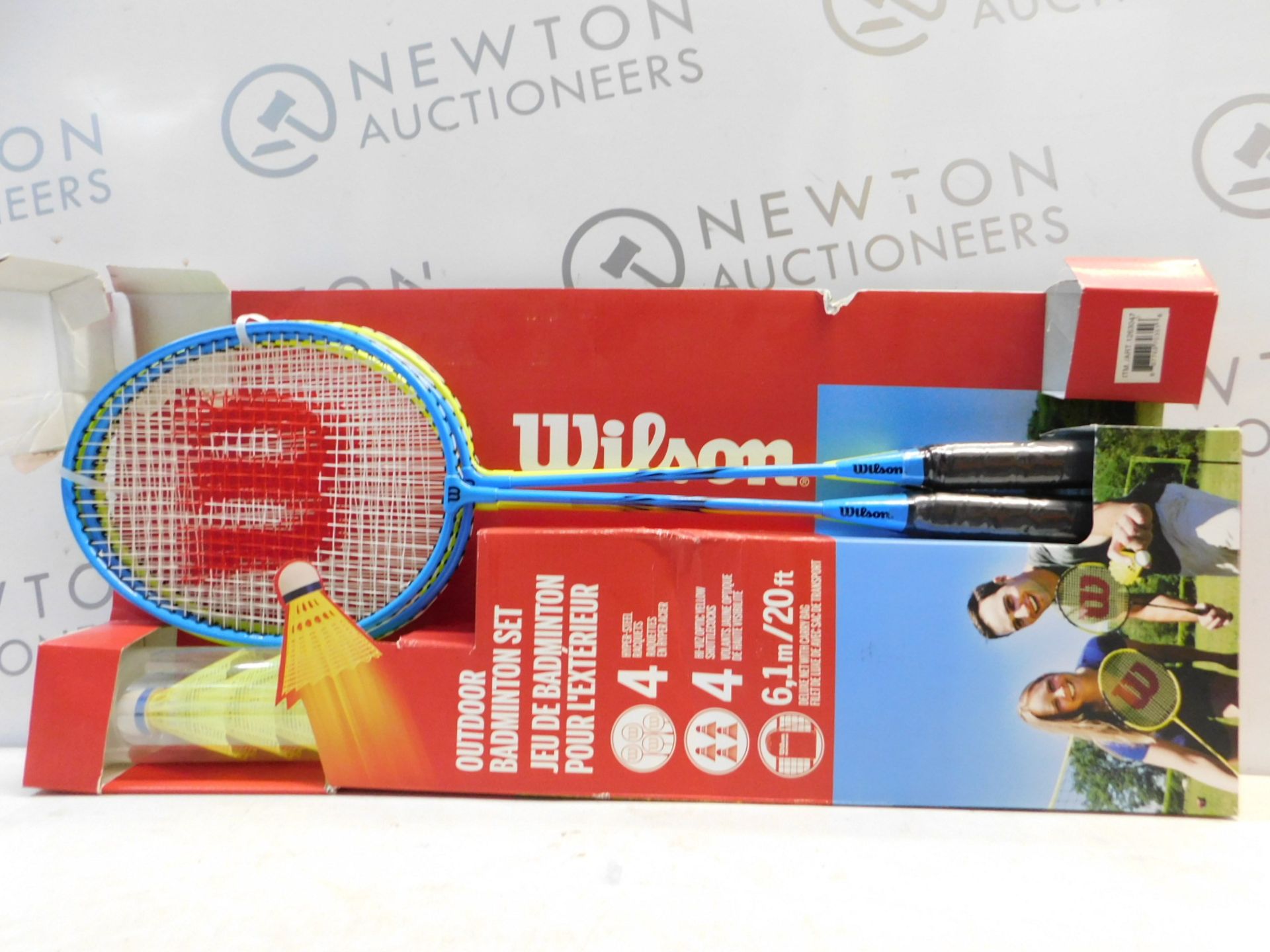 1 PACK OF WILSON 4 PERSON BADMINTON SET RRP £44.99