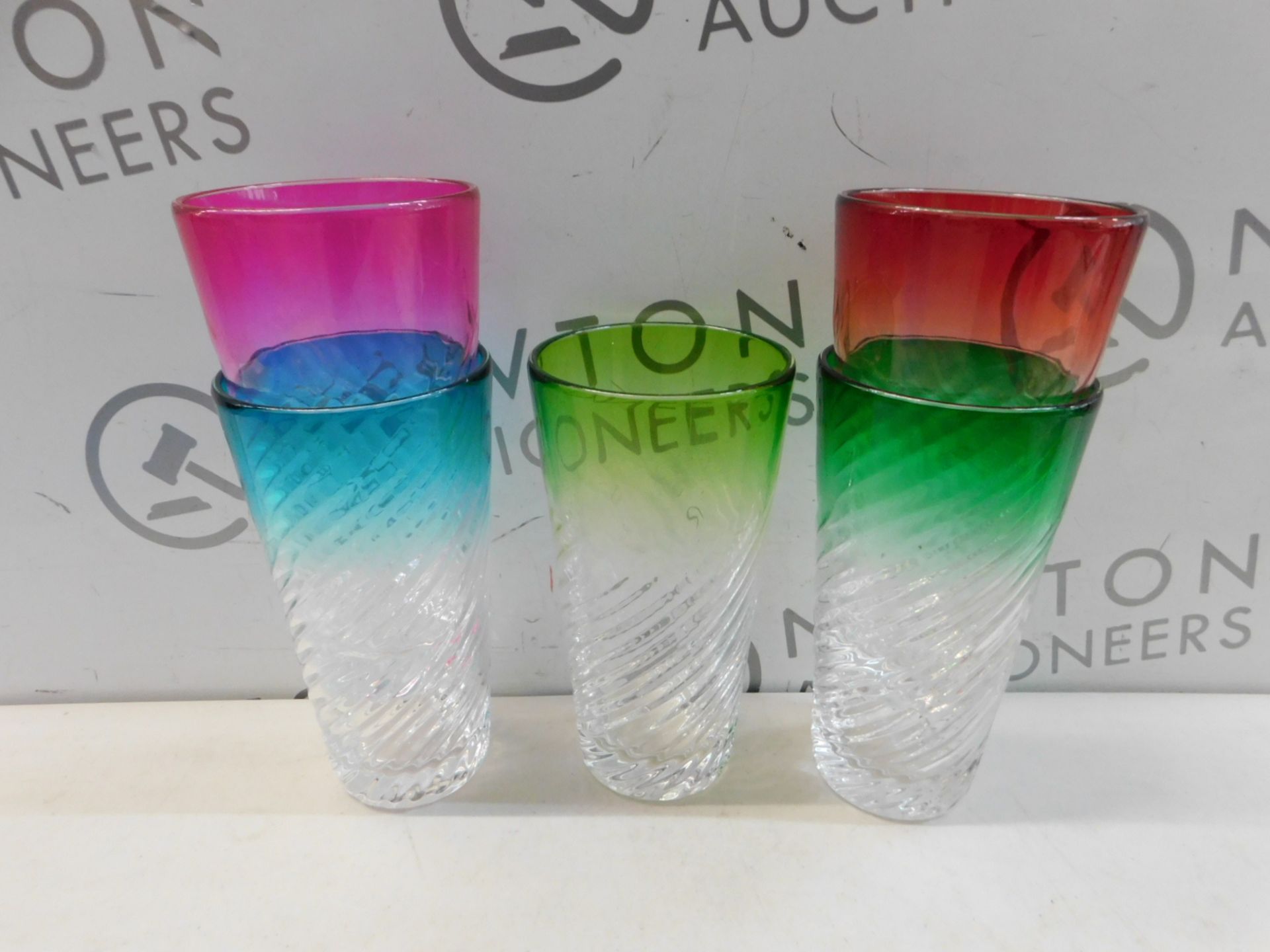 1 SET OF 5 ACRYLIC TUMBLERS RRP Â£19.99