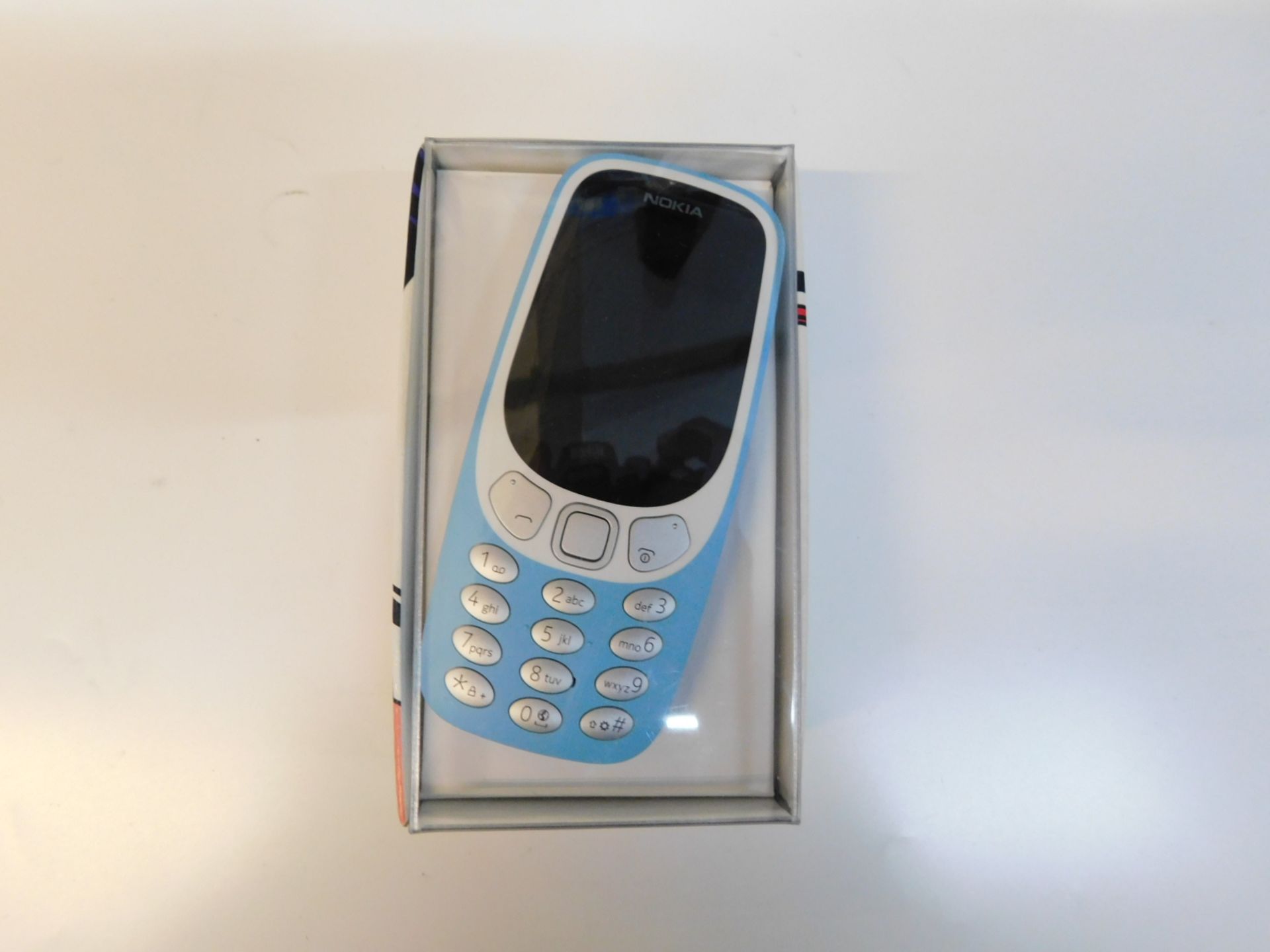 1 BOXED NOKIA 3310 3G MOBILE PHONE IN BLUE RRP Â£59.99