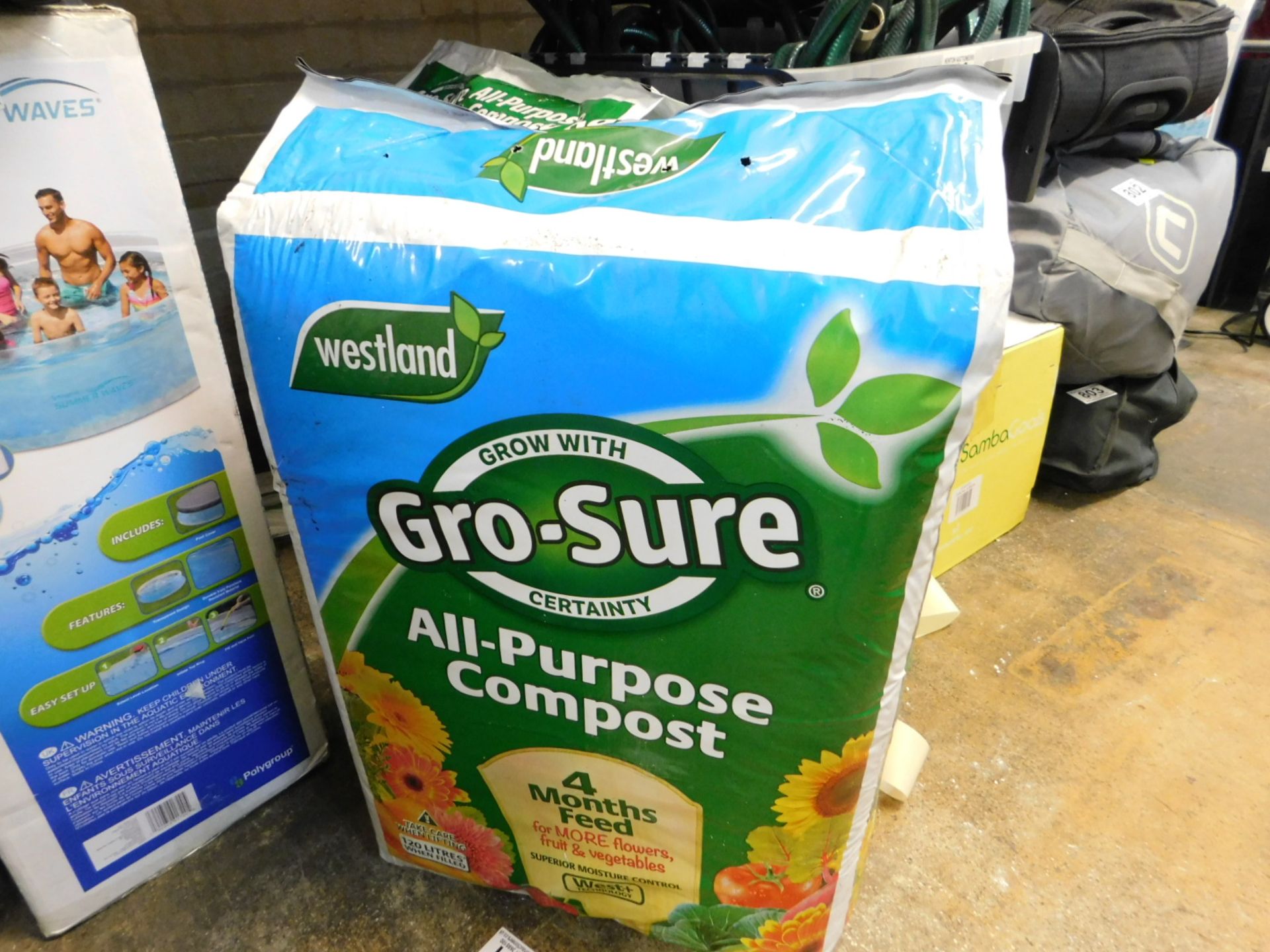 1 BAGGED WESTLAND GRO-SURE ALL-PURPOSE COMPOST RRP Â£29.99