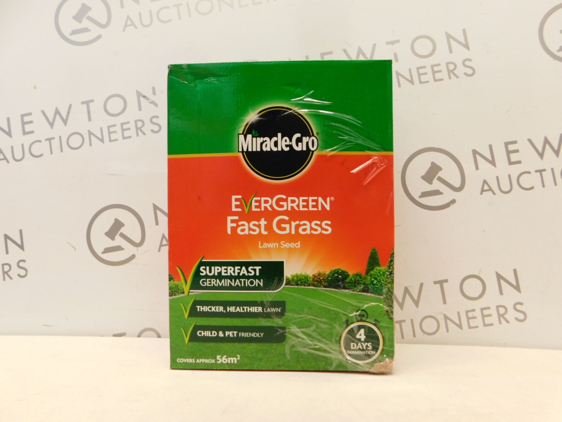 1 BOXED MIRACLE GRO EVERGREEN FAST GRASS LAWN SEED RRP Â£19.99