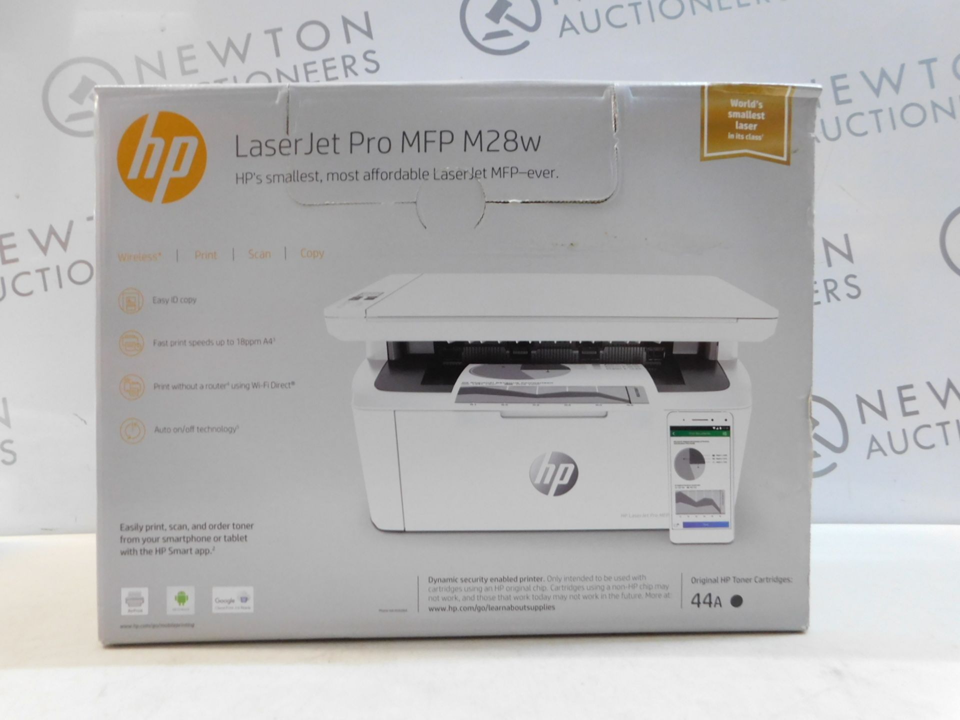 1 BOXED HP LASERJET PRO MFP M28W COMPACT MULTI-FUNCTION PRINTER RRP Â£129.99