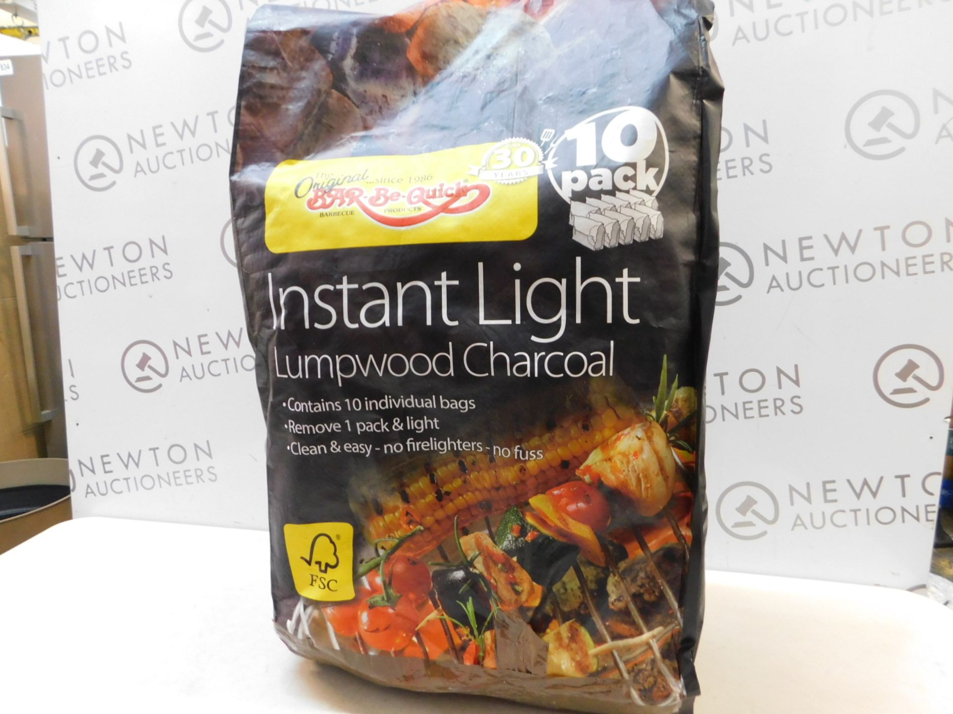 1 SACK OF BAR-BE-QUICK INSTANT LIGHT LUMPWOOD CHARCOAL RRP Â£49.99