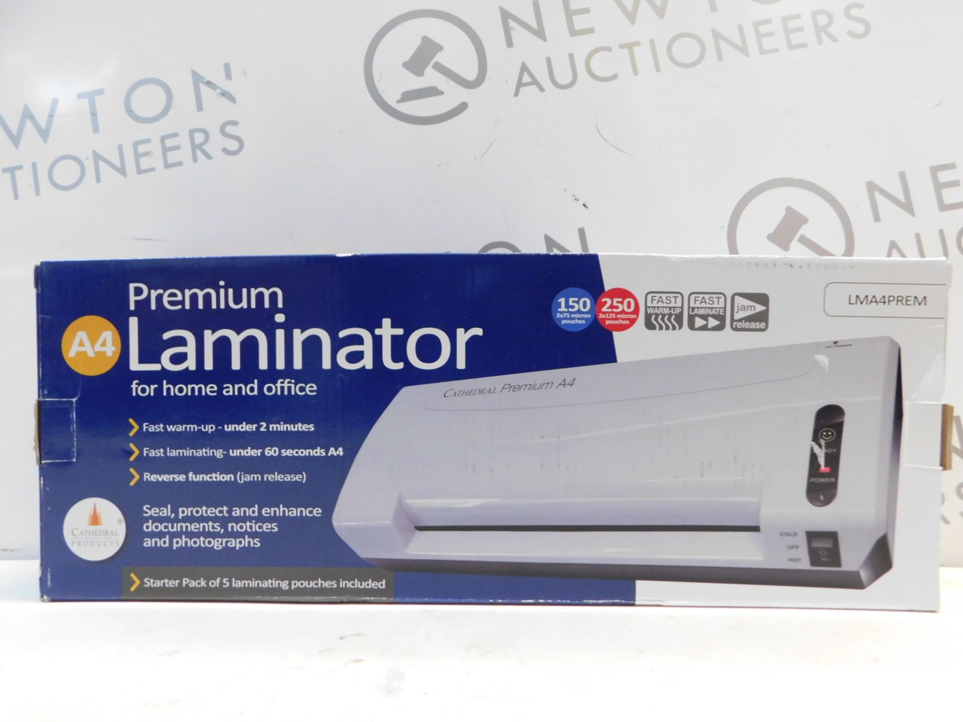 1 BOXED CATHEDRAL TIMESAVER PROFESSIONAL A4 LAMINATOR RRP Â£64.99