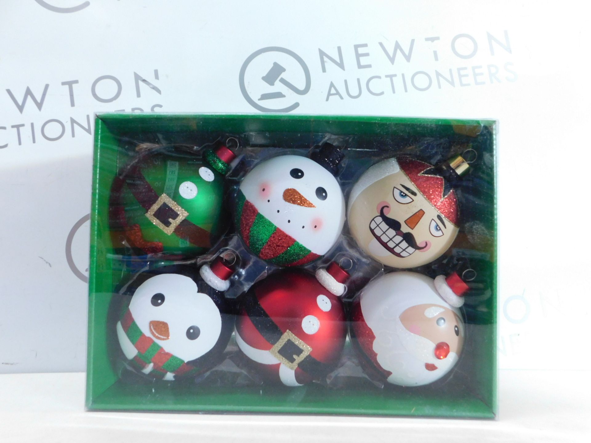 1 BRAND NEW BOXED CG HUNTER 6 LARGE SHATTER RESISTANT ORNAMENTS RRP Â£29.99