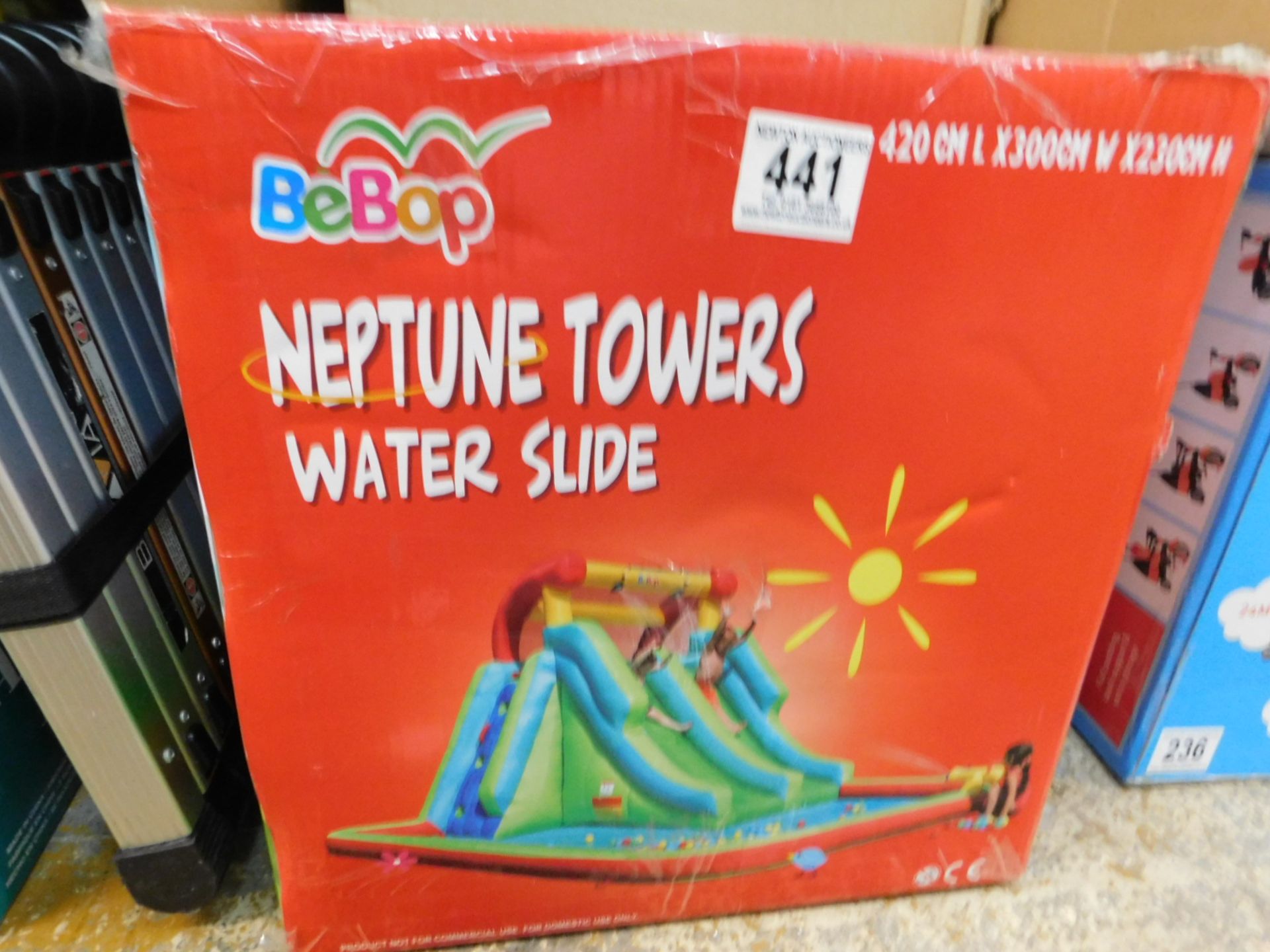 1 BOXED BEBOP 13FT 8" NEPTUN TOWER WATER SLIDE RRP Â£499