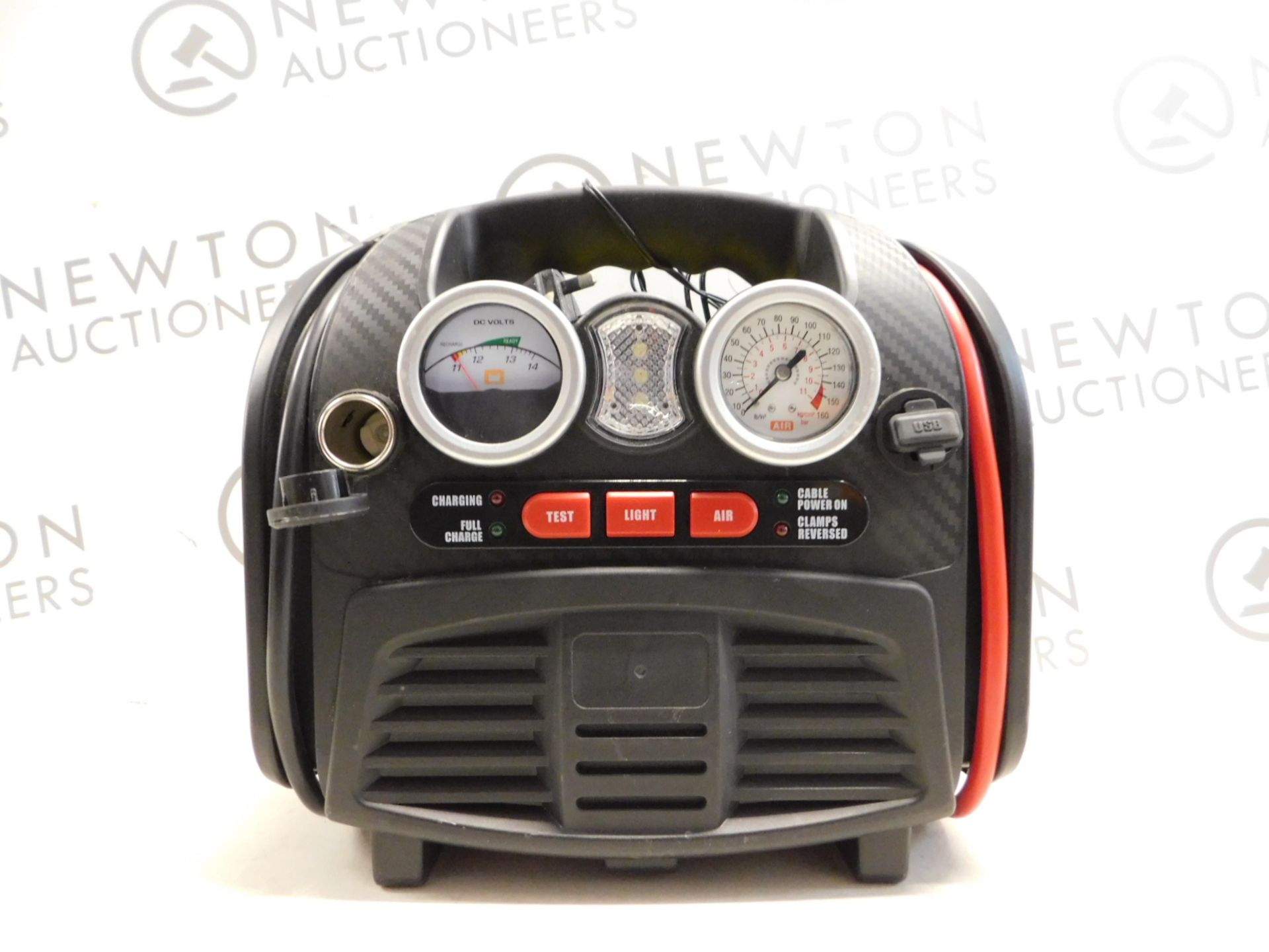 1 POWERSTATION PSX3 BATTERY JUMPSTARTER WITH BUILT IN LIGHT AND COMPRESSOR RRP Â£159