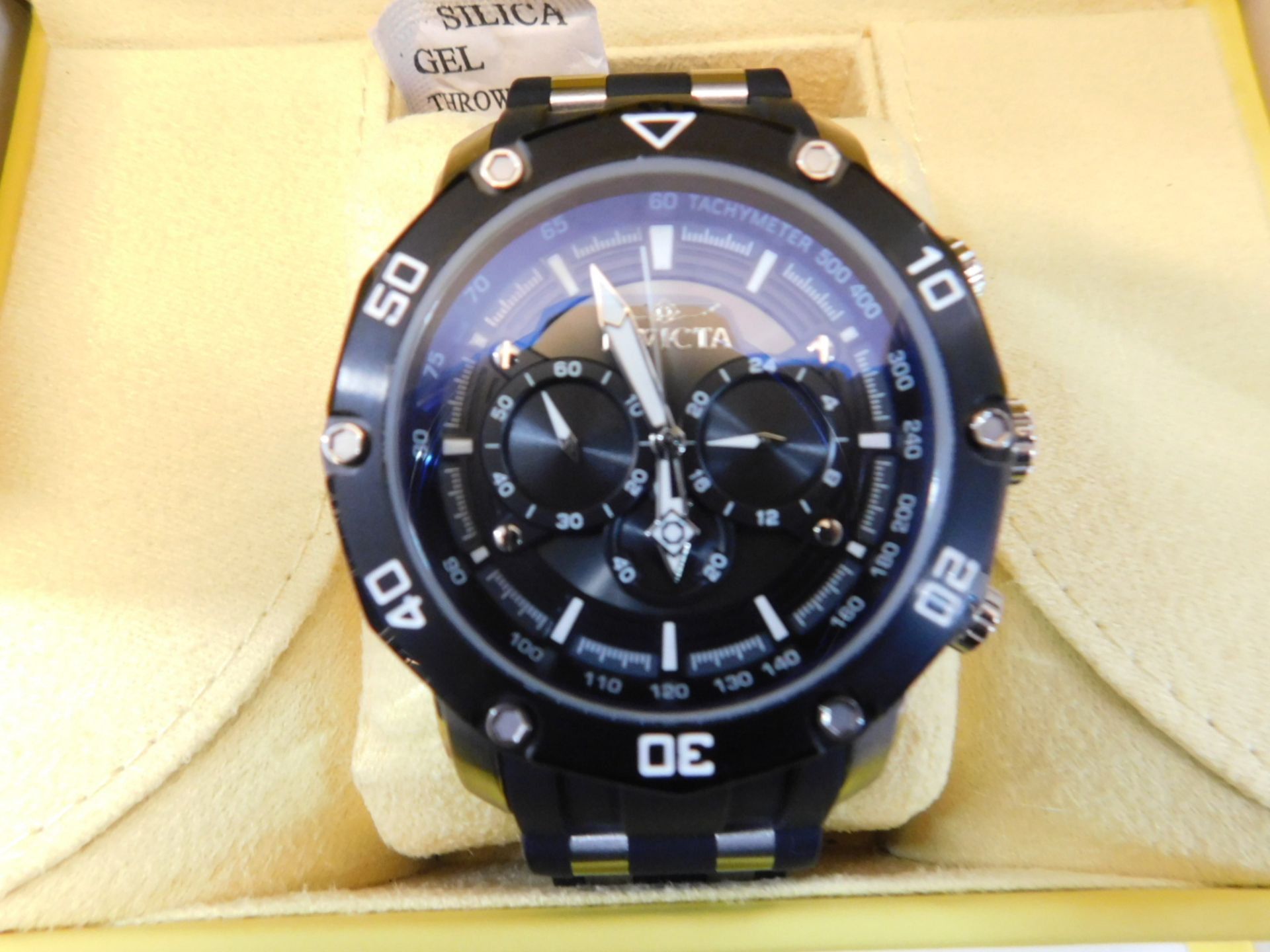 1 BOXED INVICTA PRO DRIVER GENTS CHRONOGRAPH WATCH RRP Â£199