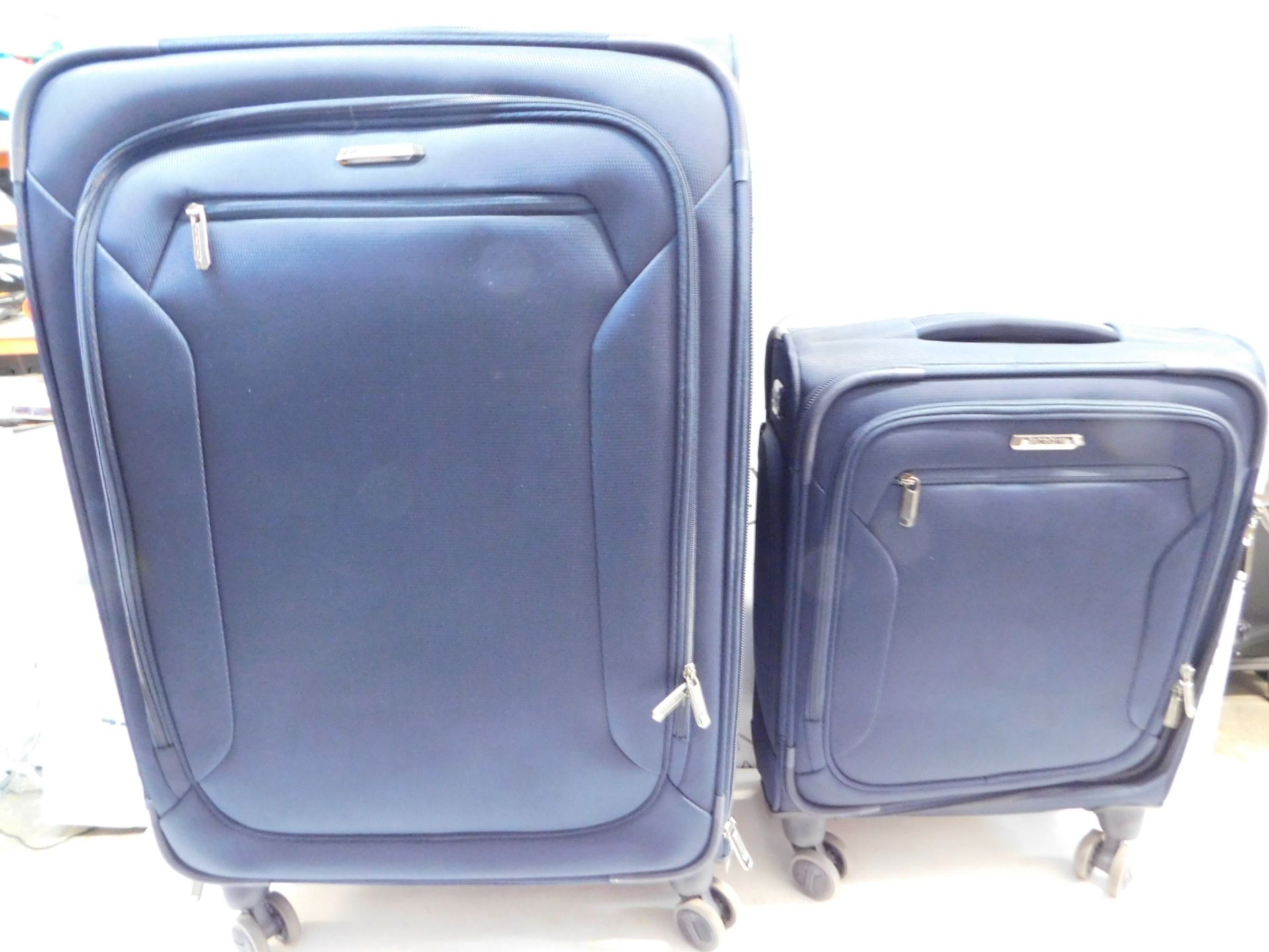 1 SAMSONITE 2-PIECE EPSILON NXT SOFTSIDE SPINNER LUGGAGE SET RRP Â£229.99