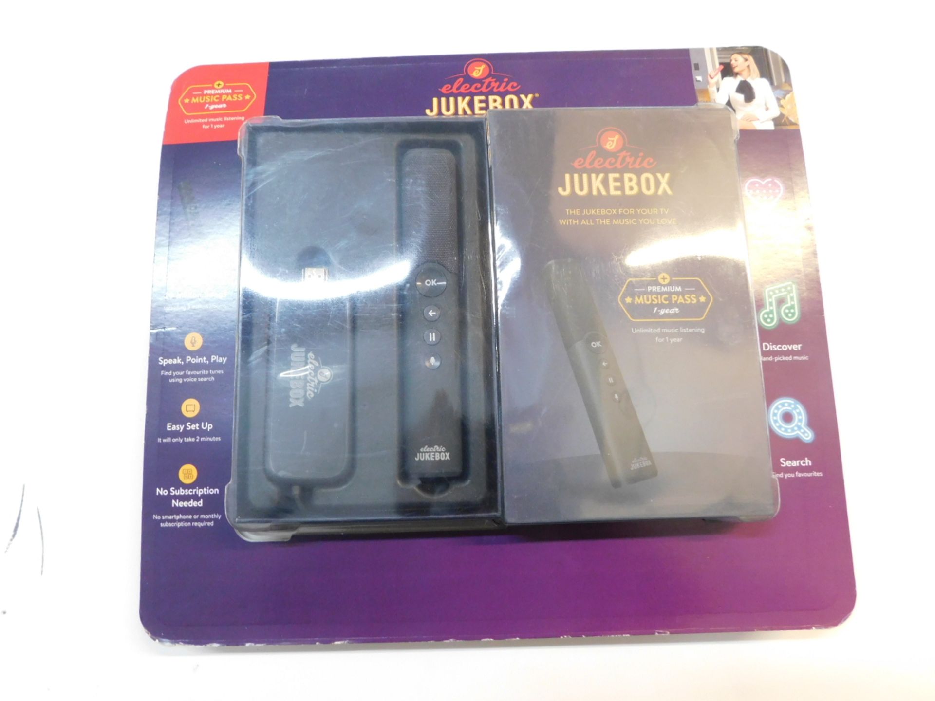 1 PACK OF ELECTRIC JUKEBOX STICK WITH REMOTE CONTROL RRP Â£199