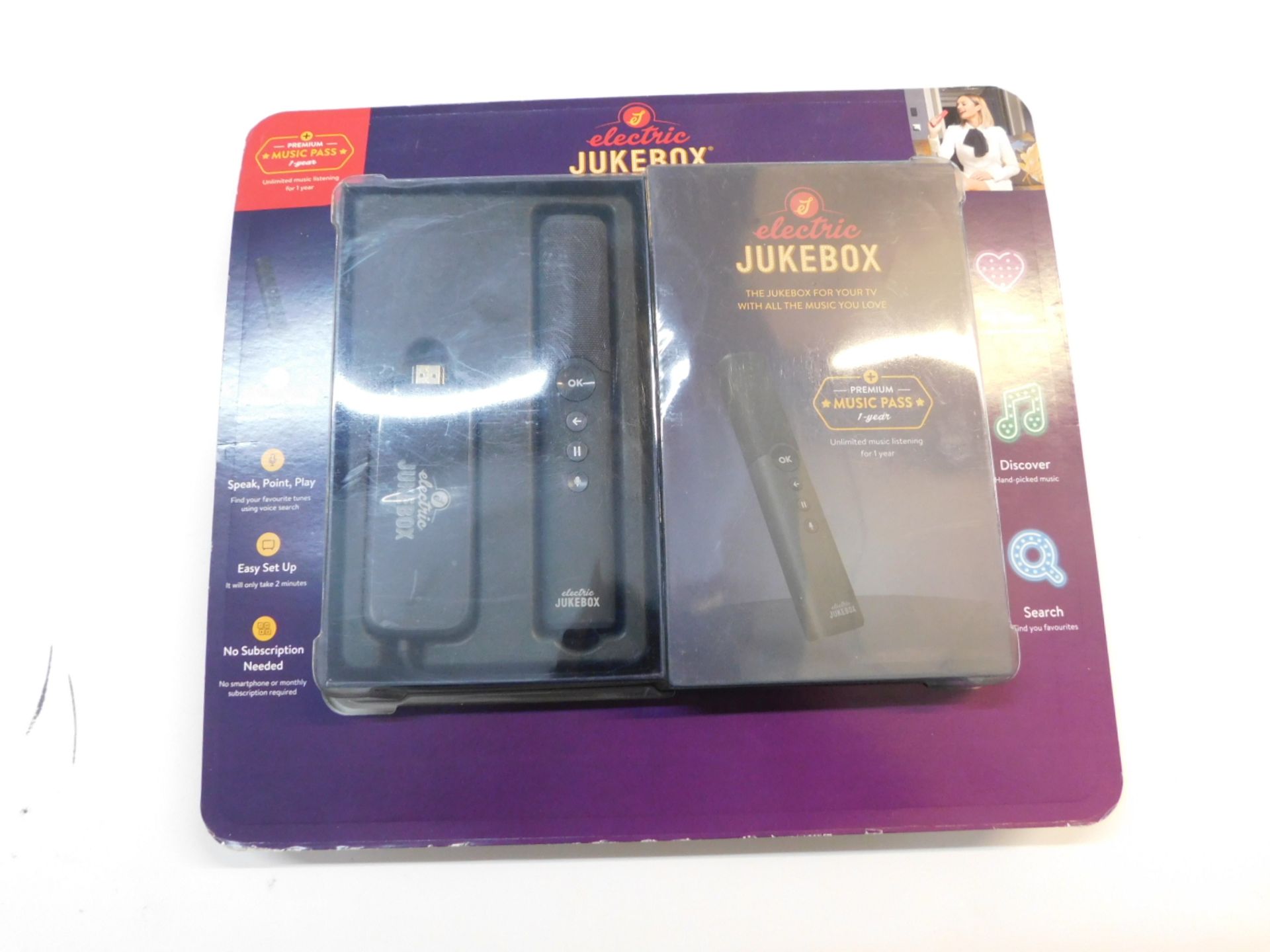 1 PACK OF ELECTRIC JUKEBOX STICK WITH REMOTE CONTROL RRP Â£199