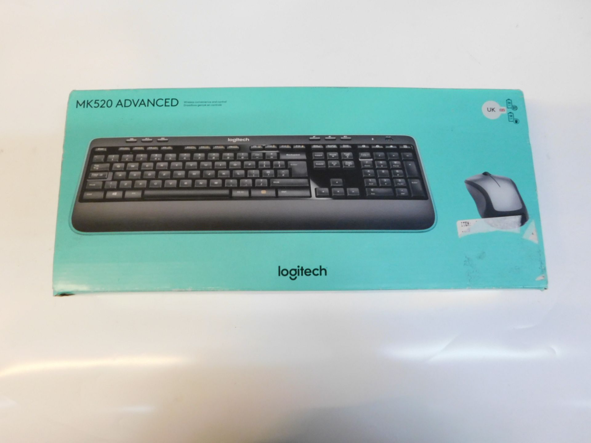 1 BOXED LOGITECH MK520 ADVANCED WIRELESS KEYBOARD AND MOUSE RRP Â£39.99