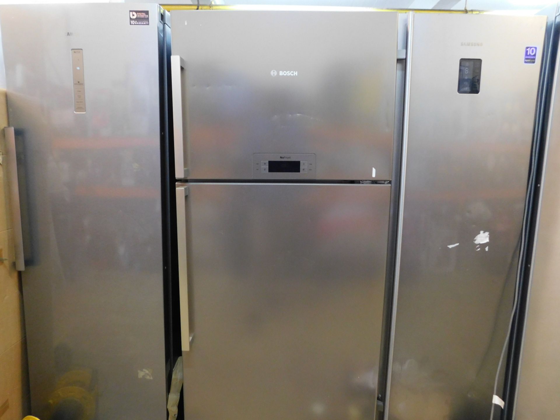 1 BOSCH KDN64VL20N/07 TOP MOUNT NO FROST FREESTANDING FRIDGE FREEZER RRP Â£899