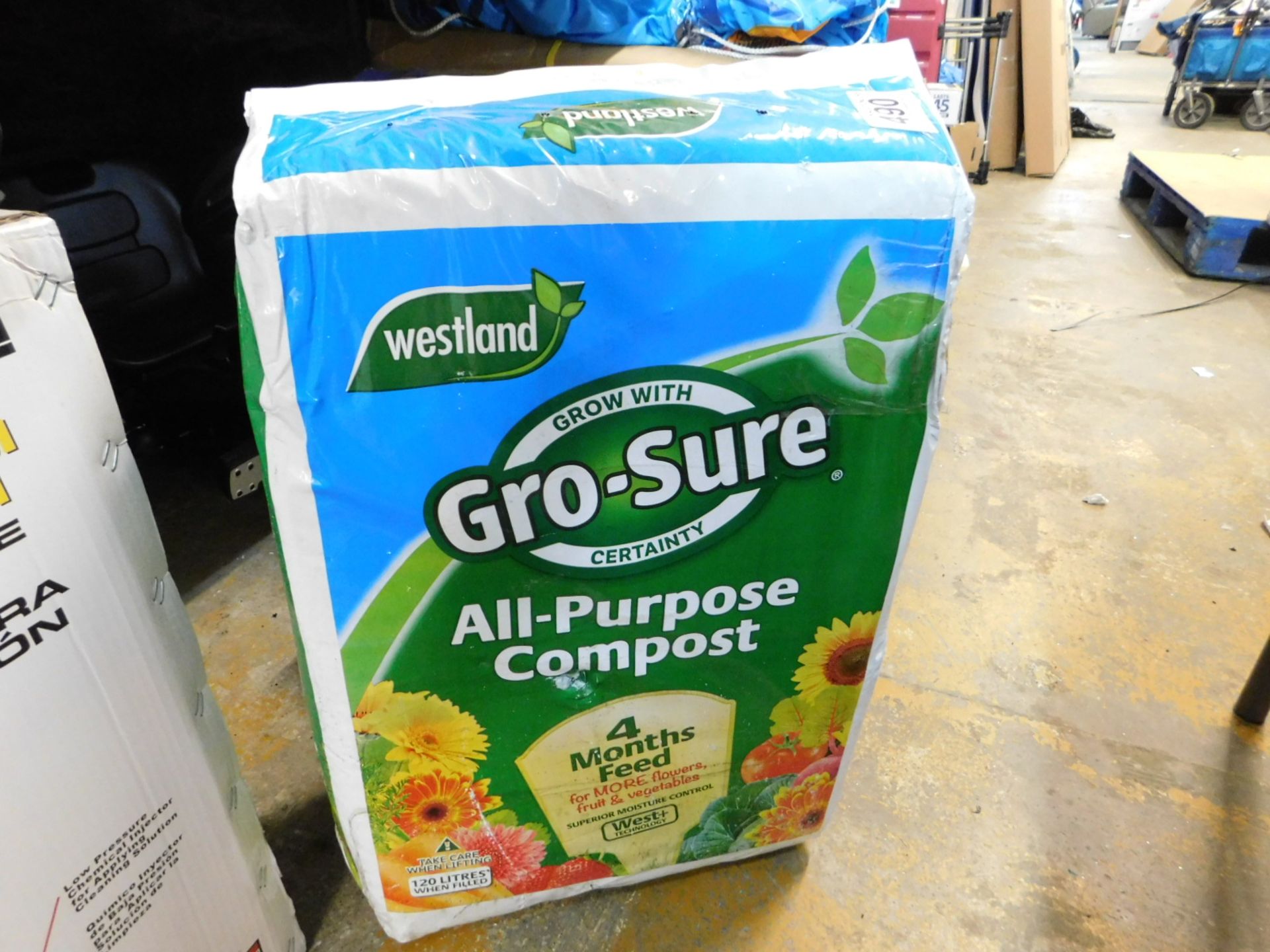 1 BAGGED WESTLAND GRO-SURE ALL-PURPOSE COMPOST RRP Â£29.99