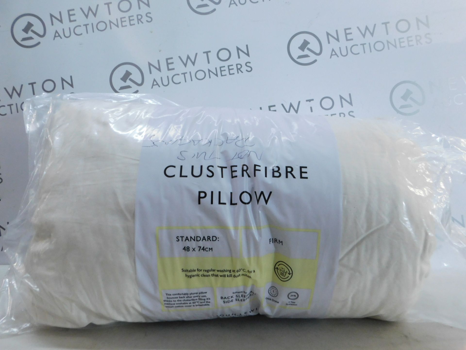 1 BAGGED 2PK ALLEREASE 100% ORGANIC COTTON PILLOWS RRP Â£49.99