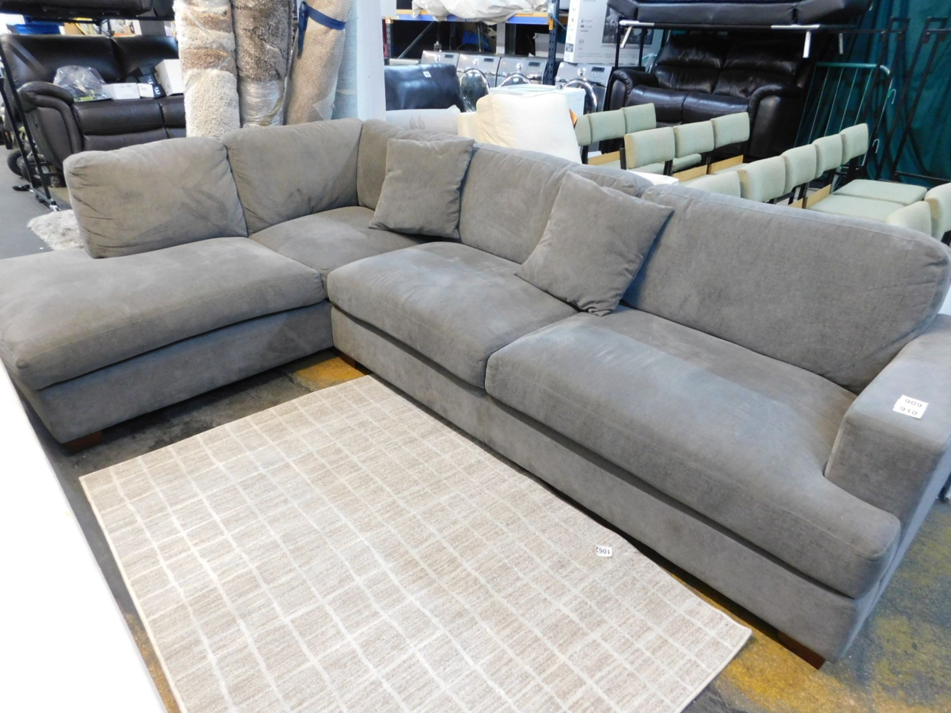 1 EMERALD HOME ELIJAH 3 PIECE SECTIONAL SOFA RRP Â£899