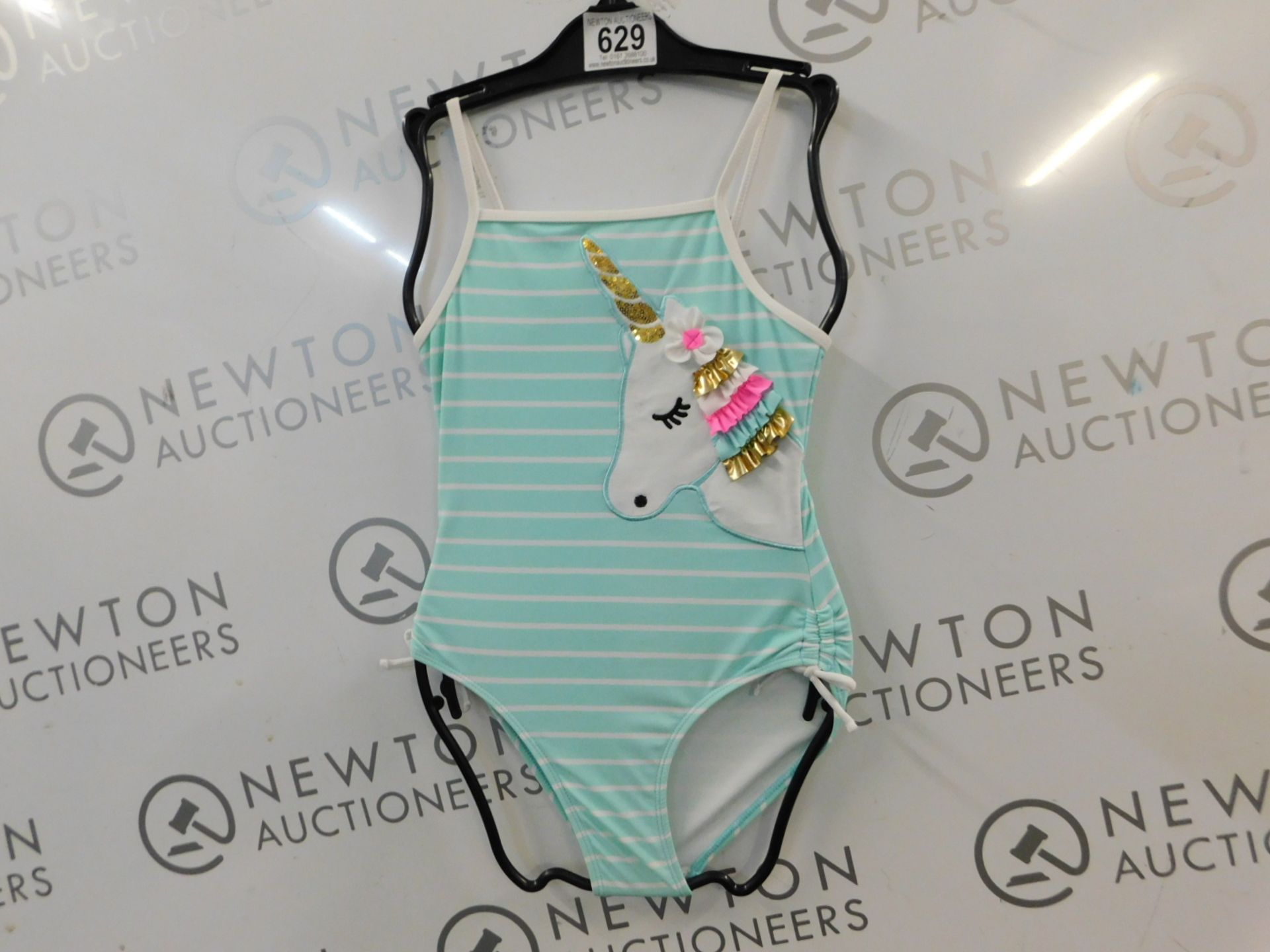 1 FLAPDOODLES KIDS SIZE 6 AQUA ONE PIECE SWIMSUIT RRP Â£24.99