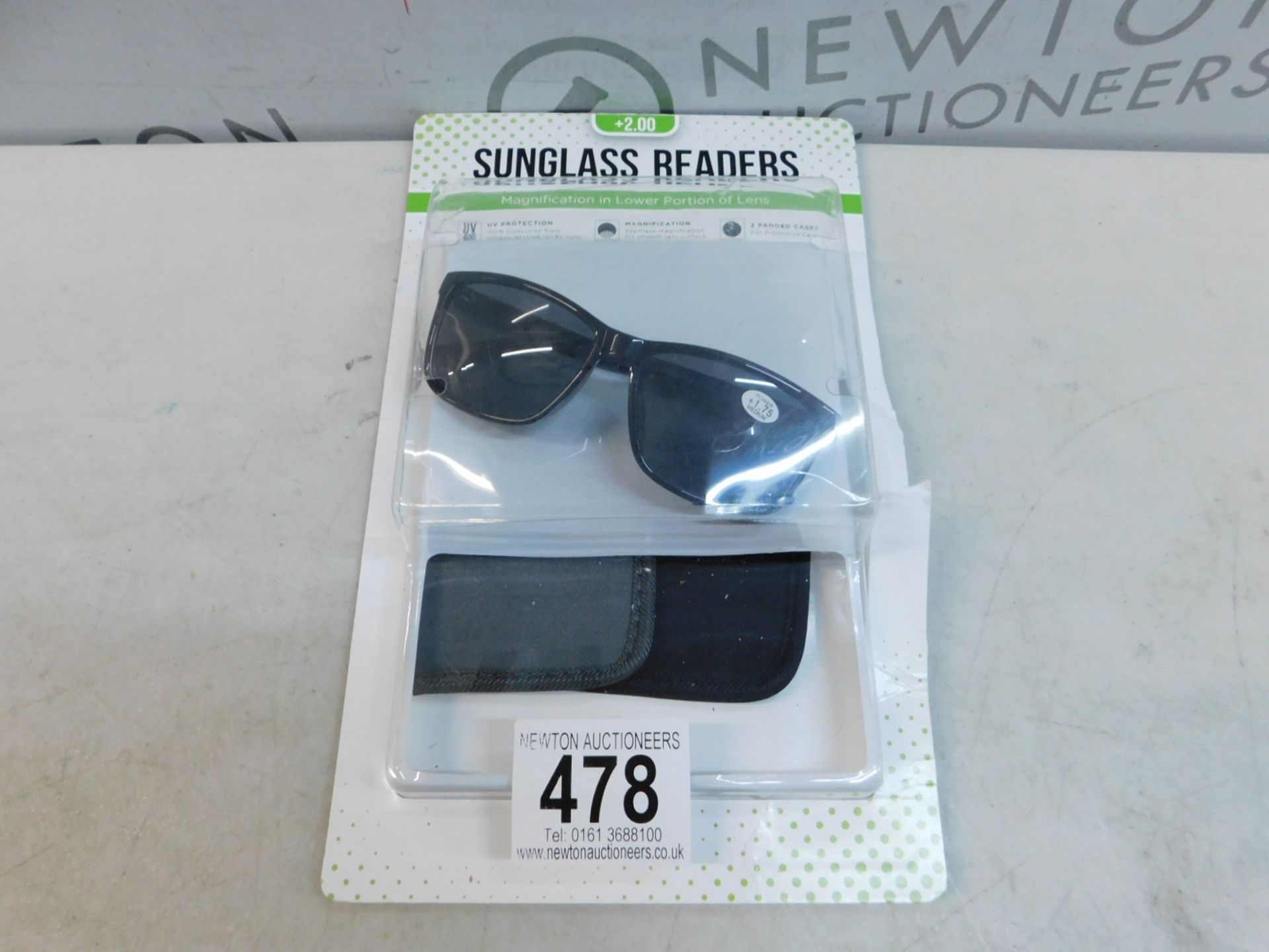 1 PACK OF DESIGN OPTICS SUNREADER GLASSES IN +1.75 STRENGTH RRP Â£19.99