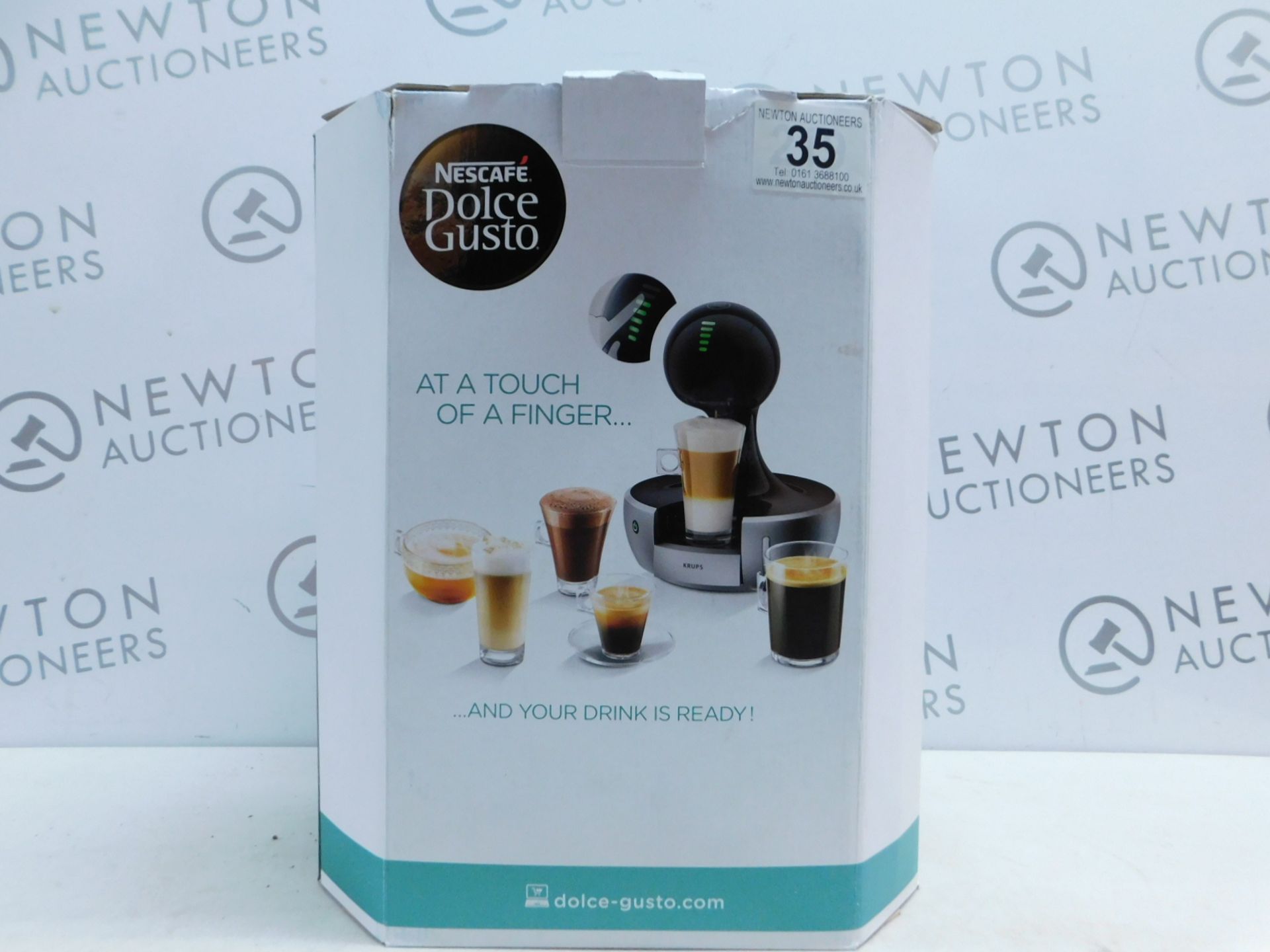 1 BOXED NESCAFE DOLCE GUSTO DROP AUTOMATIC COFFEE MACHINE BY KRUPS RRP Â£179.99