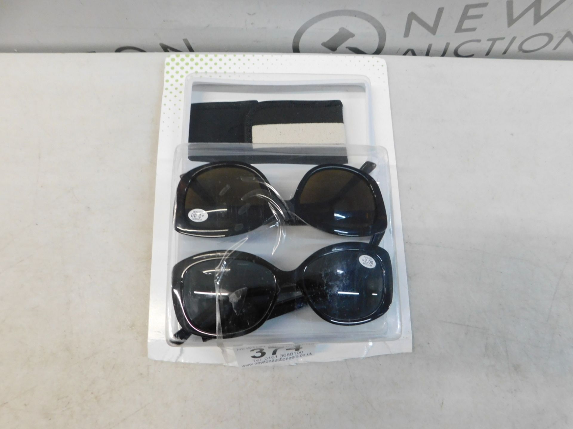 1 PACK OF DESIGN OPTICS SUNREADER GLASSES IN +2.00 STRENGTH RRP Â£19.99