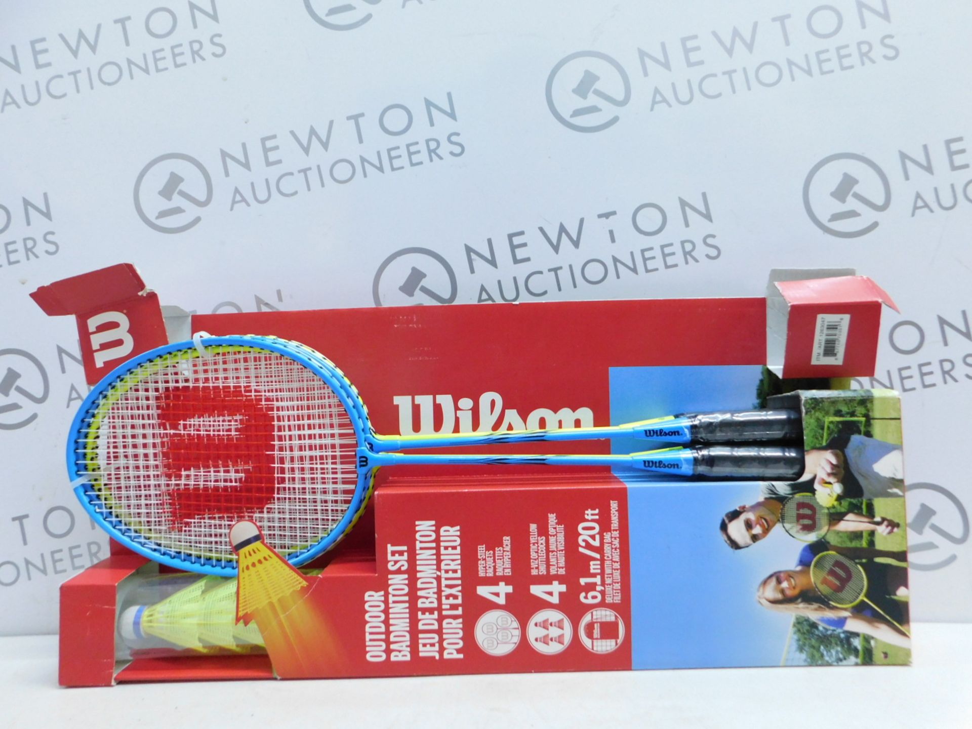 1 PACK OF WILSON 4 PERSON BADMINTON SET RRP Â£44.99