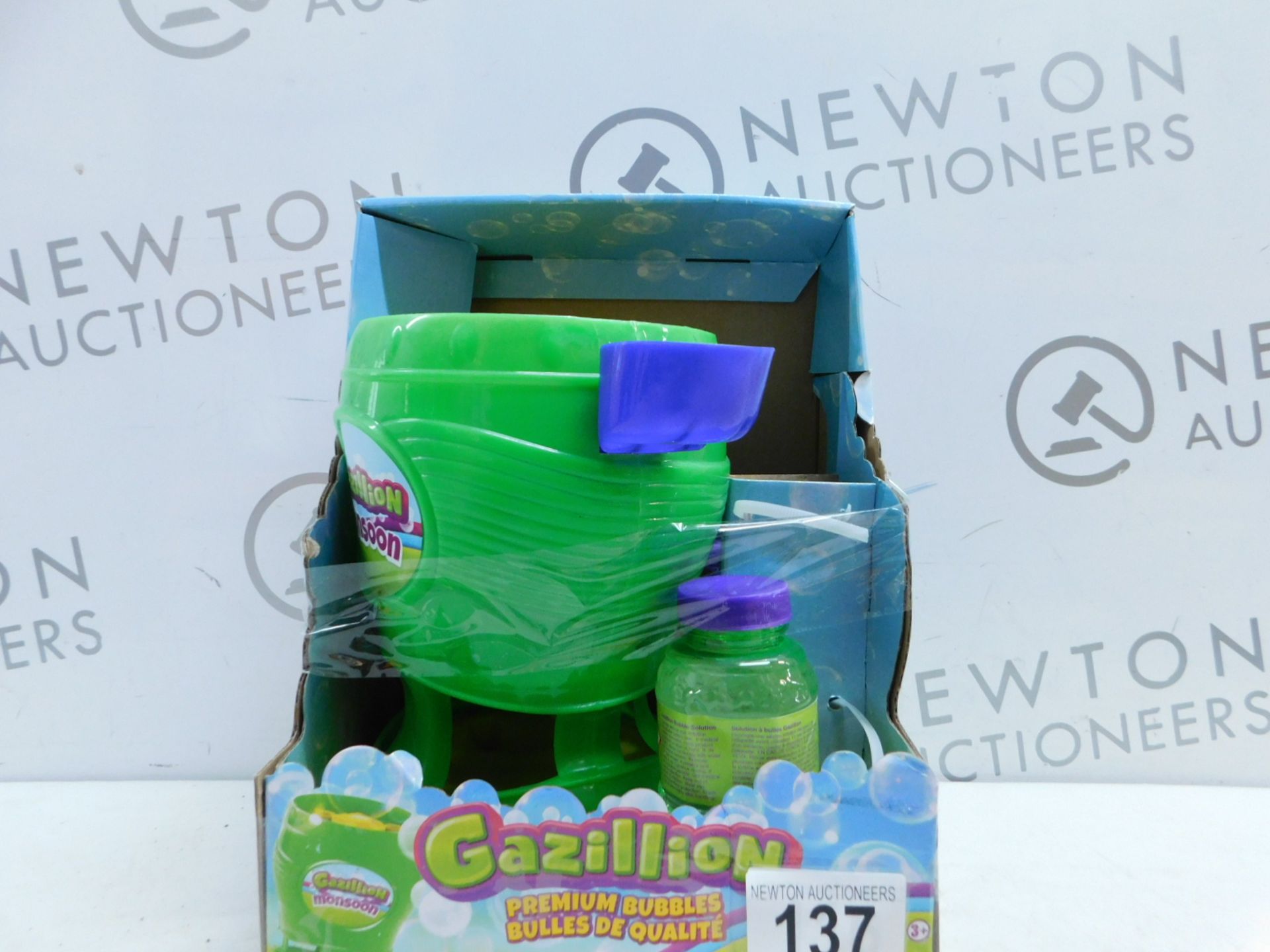 1 PACK OF GAZILLION BUBBLES MONSOON BUBBLE TOY RRP Â£24.99