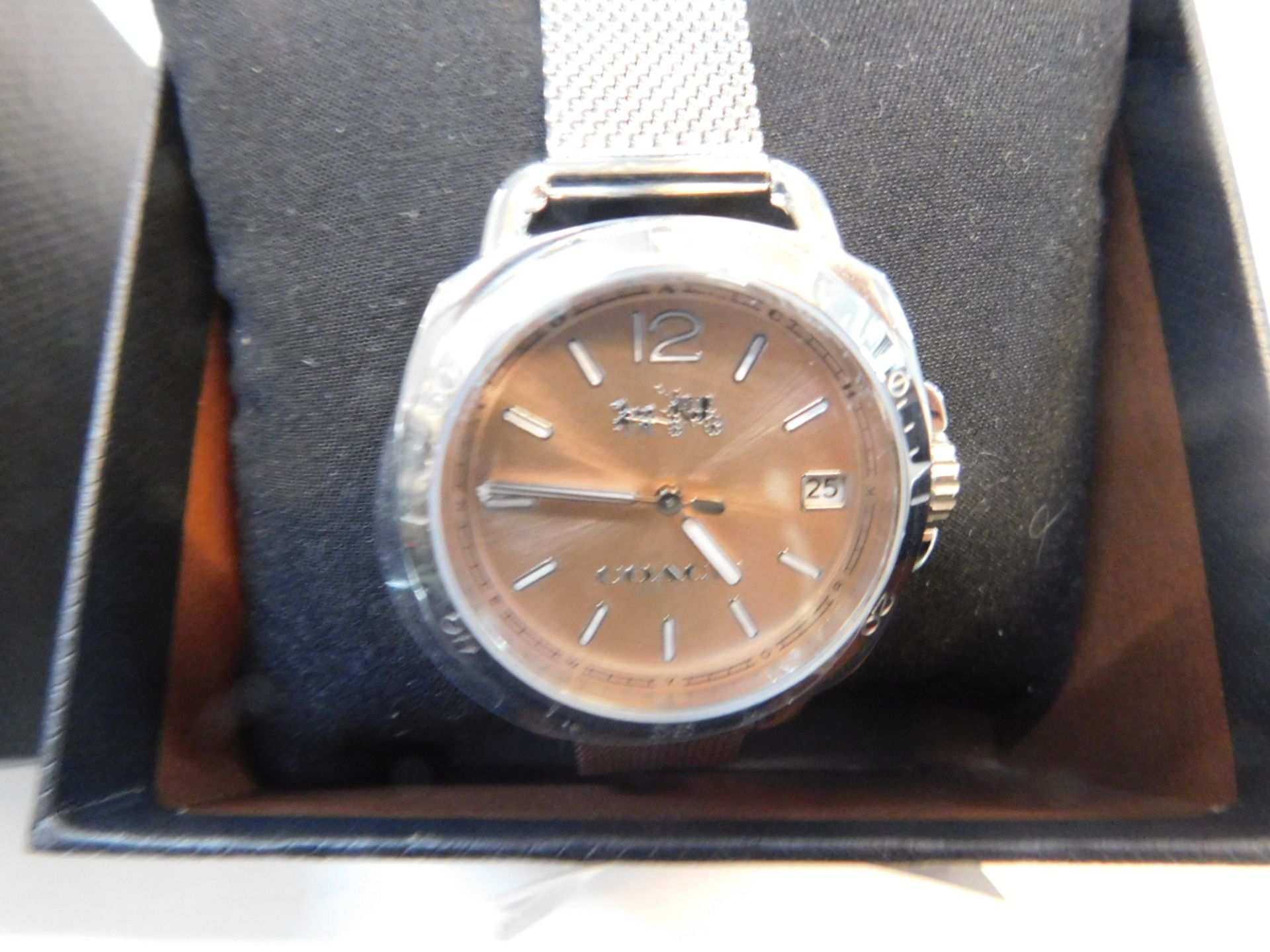 1 BOXED COACH CA.109.7.14.1361 LADIES WATCH RRP Â£149.99