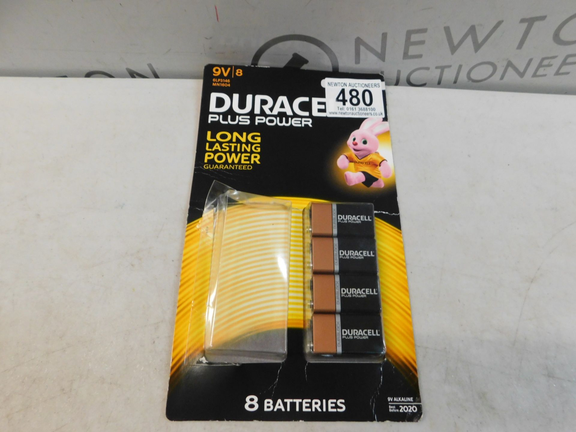 1 PACK OF 4 DURACELL 9V BATTERIES RRP Â£19.99