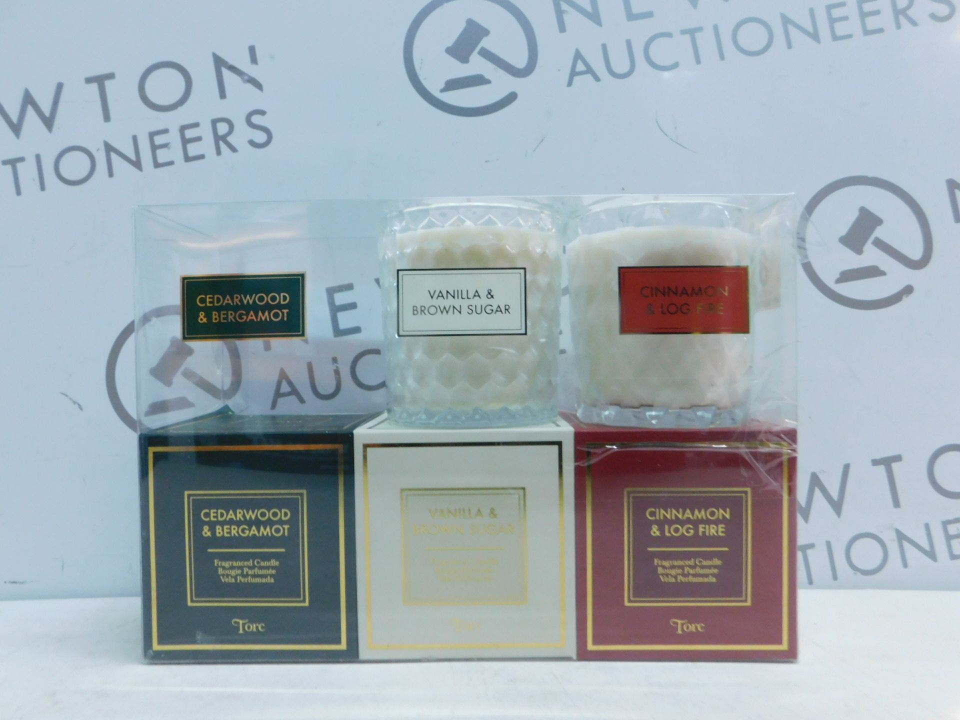 1 PACK OF 3 TORC VARIETY FRAGRANCED CANDLES WITH GIFT BOXES RRP Â£39.99