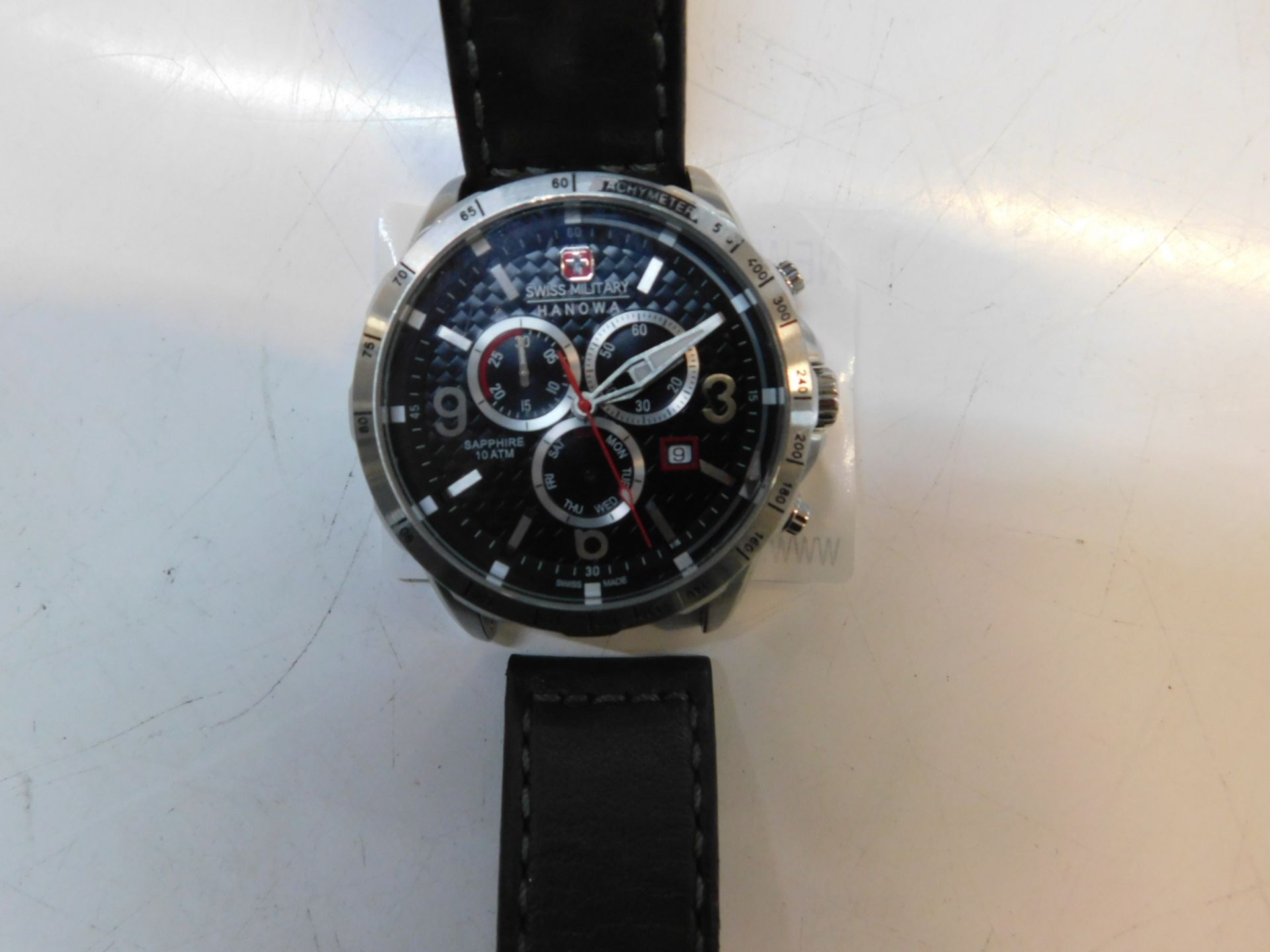 1 MENS SWISS MILITARY HANOWA FLAGSHIP WATCH RRP Â£199