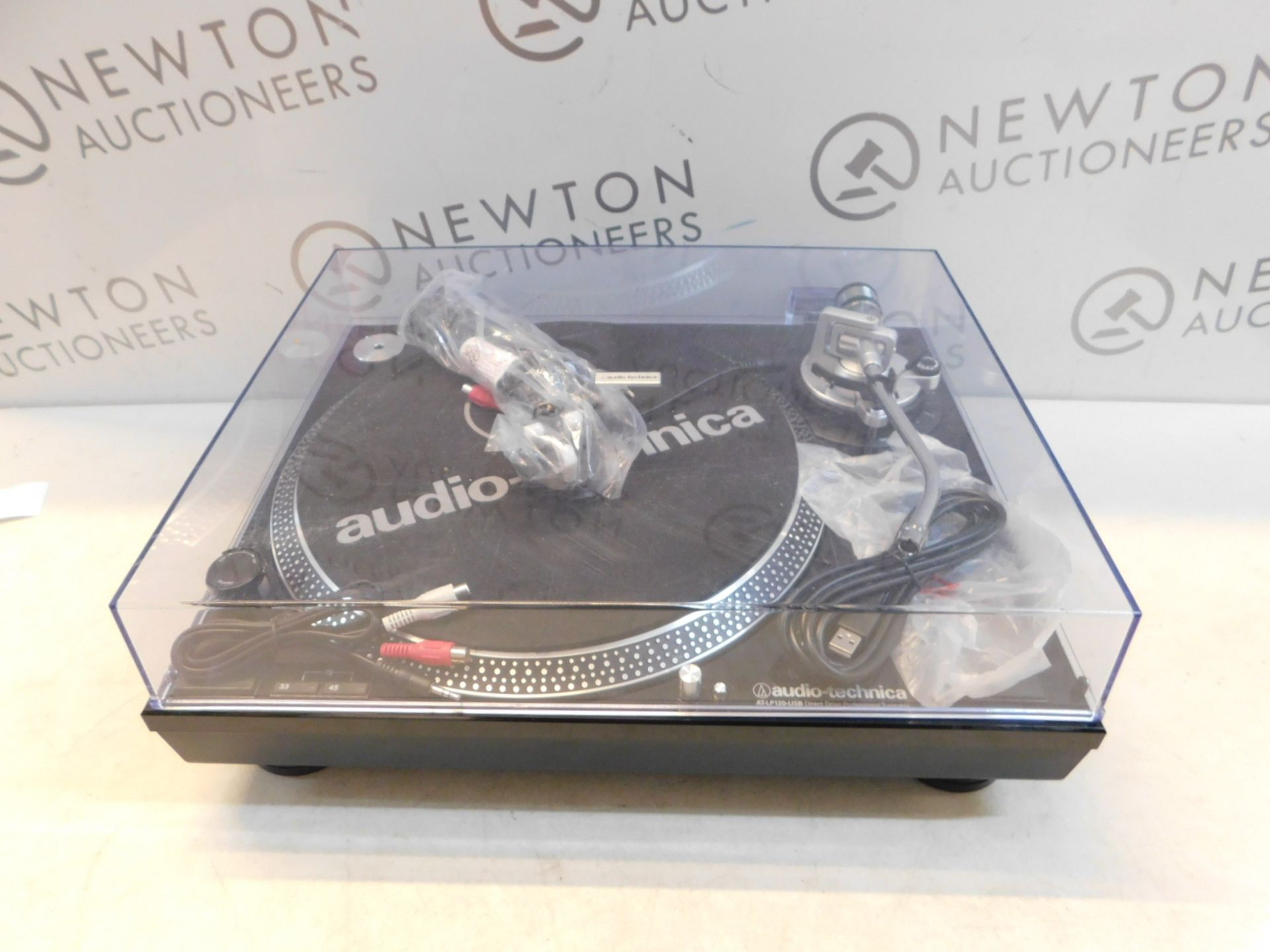 1 AUDIO-TECHNICA AT-LP120BK-USB DIRECT DRIVE TURNTABLE RRP Â£299