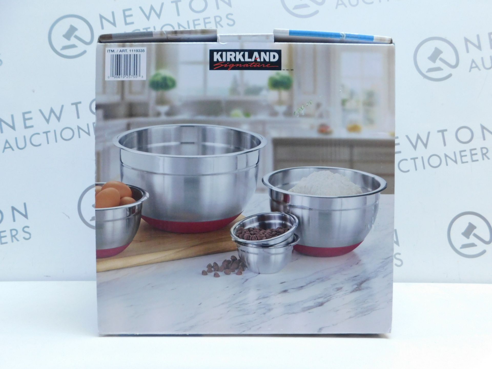 1 BOXED KIRKLAND SIGNATURE 5 PIECE STAINLESS STEEL MIXING BOWLS RRP Â£39.99