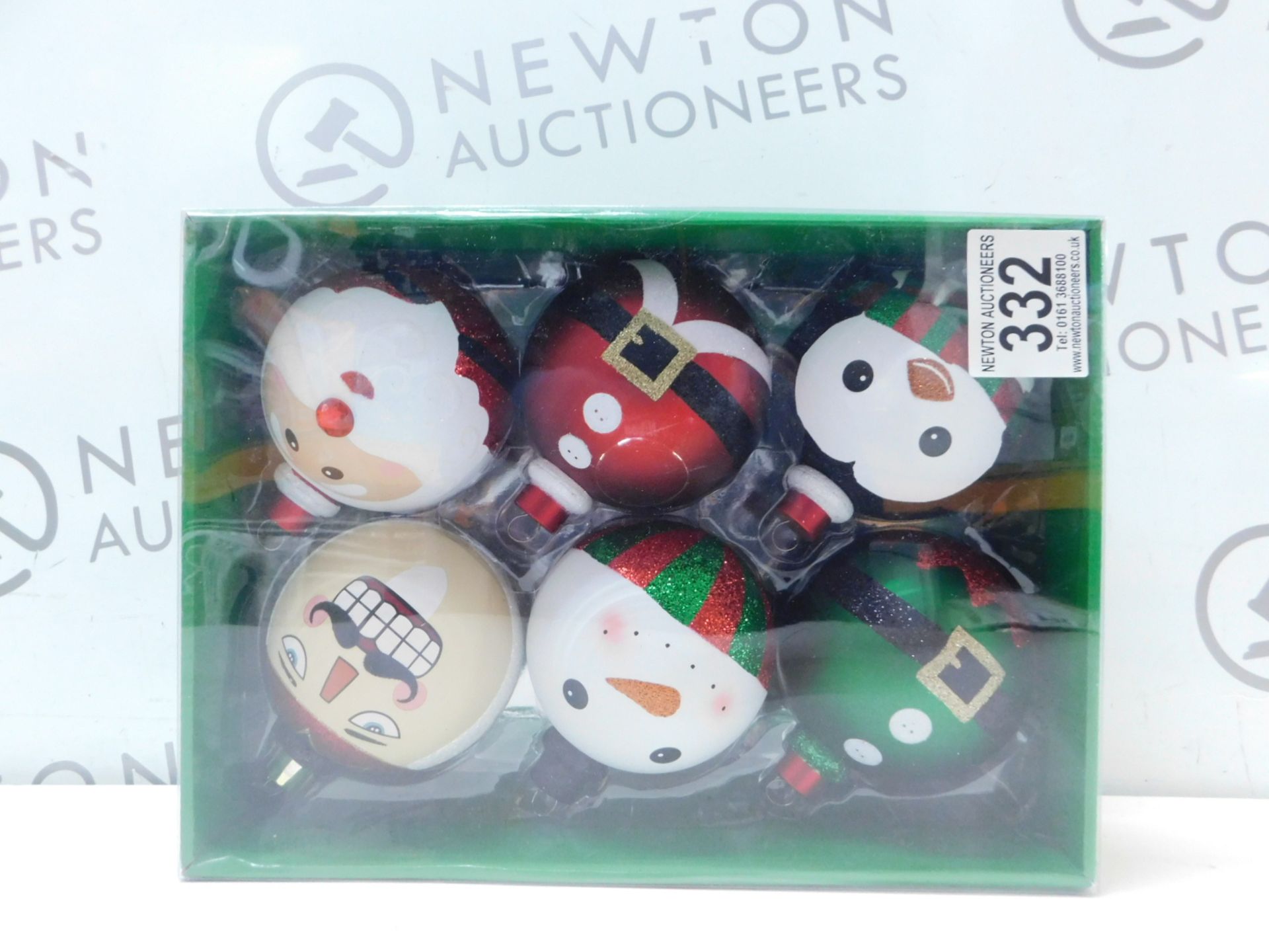 1 PACK OF CG HUNTER 6 PIECE ORNAMENT DECORATIONS RRP Â£29.99