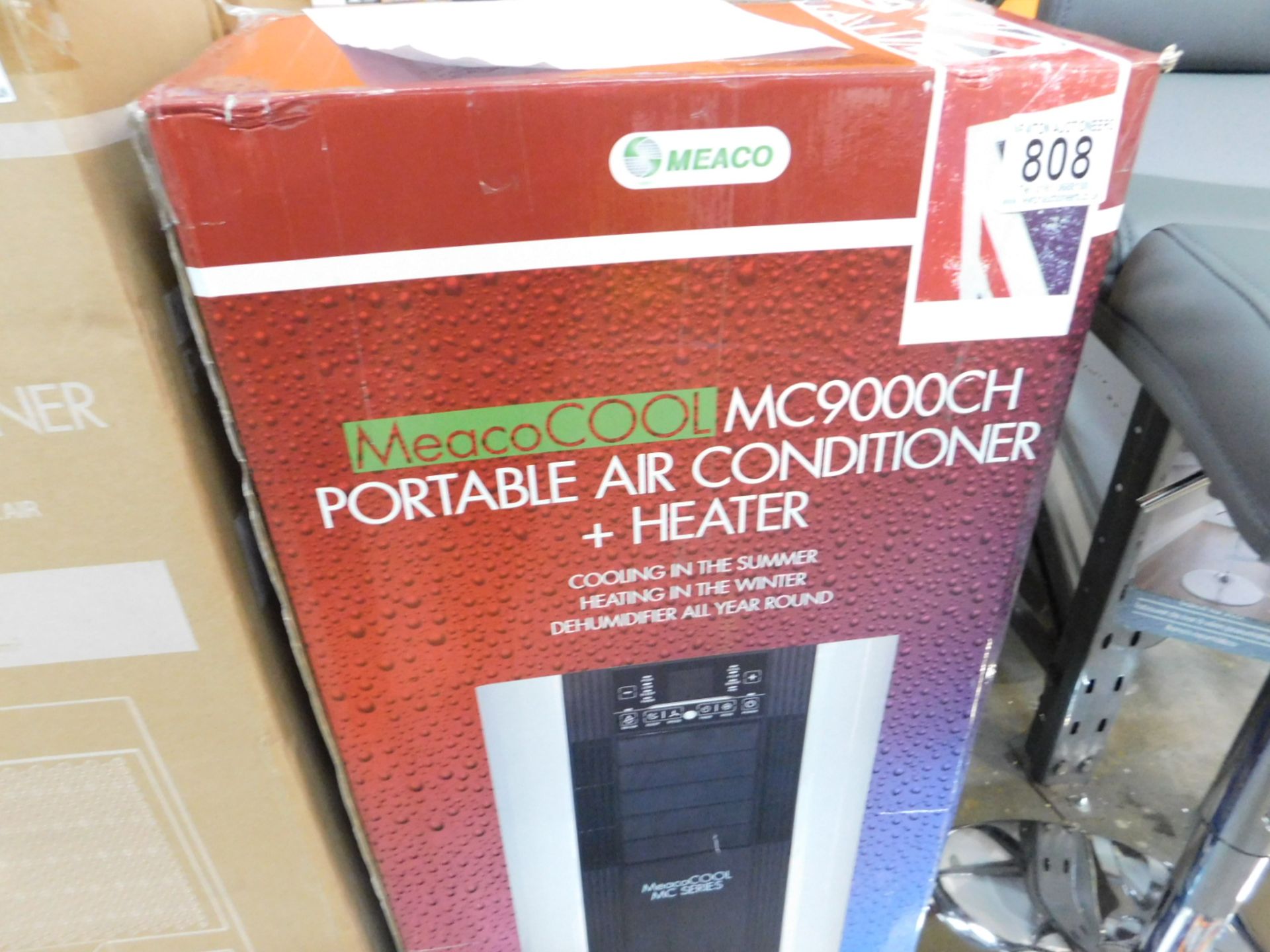 1 BOXED MEACO MC SERIES 10,000BTU HEATING & COOLING PORTABLE AIR CONDITIONER RRP Â£349.99