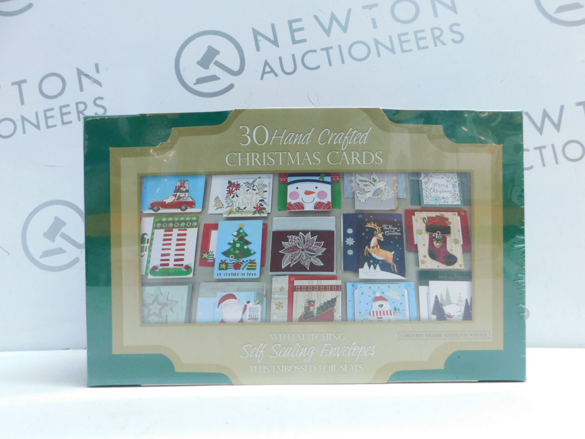 1 BRAND NEW SEALED BOX OF HALLMARK 40 CHRISTMAS CARDS WITH MATCHING SELF- SEALING ENVELOPES RRP Â£