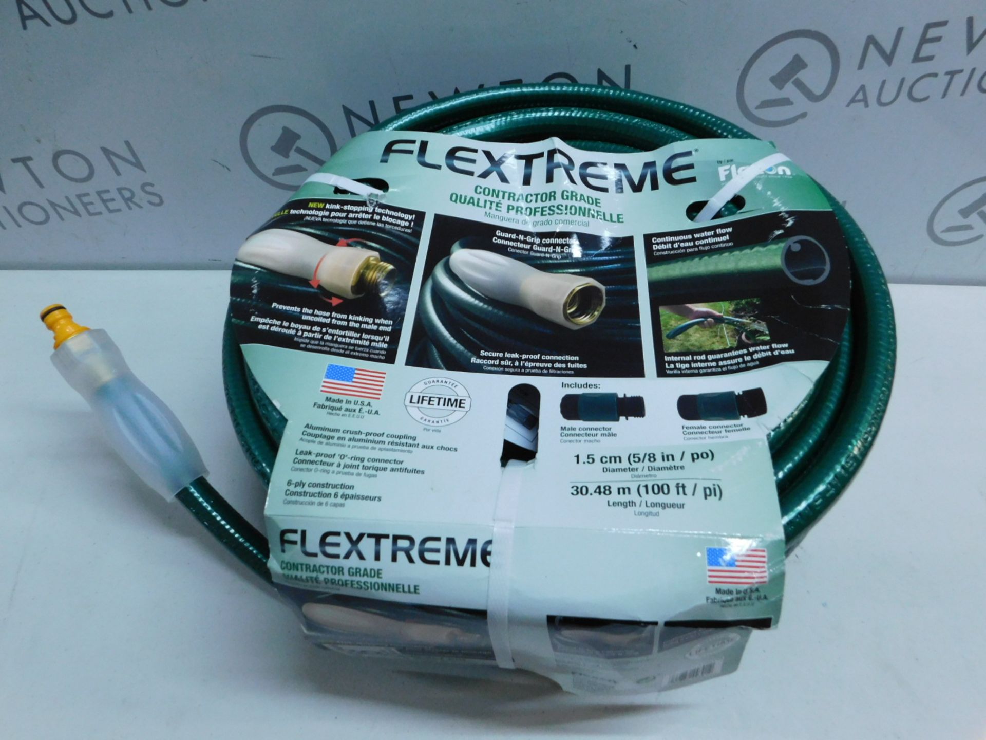 1 PACK OF FLEXON 100FT PROFESSIONAL COMMERCIAL GRADE HOSE RRP Â£89.99